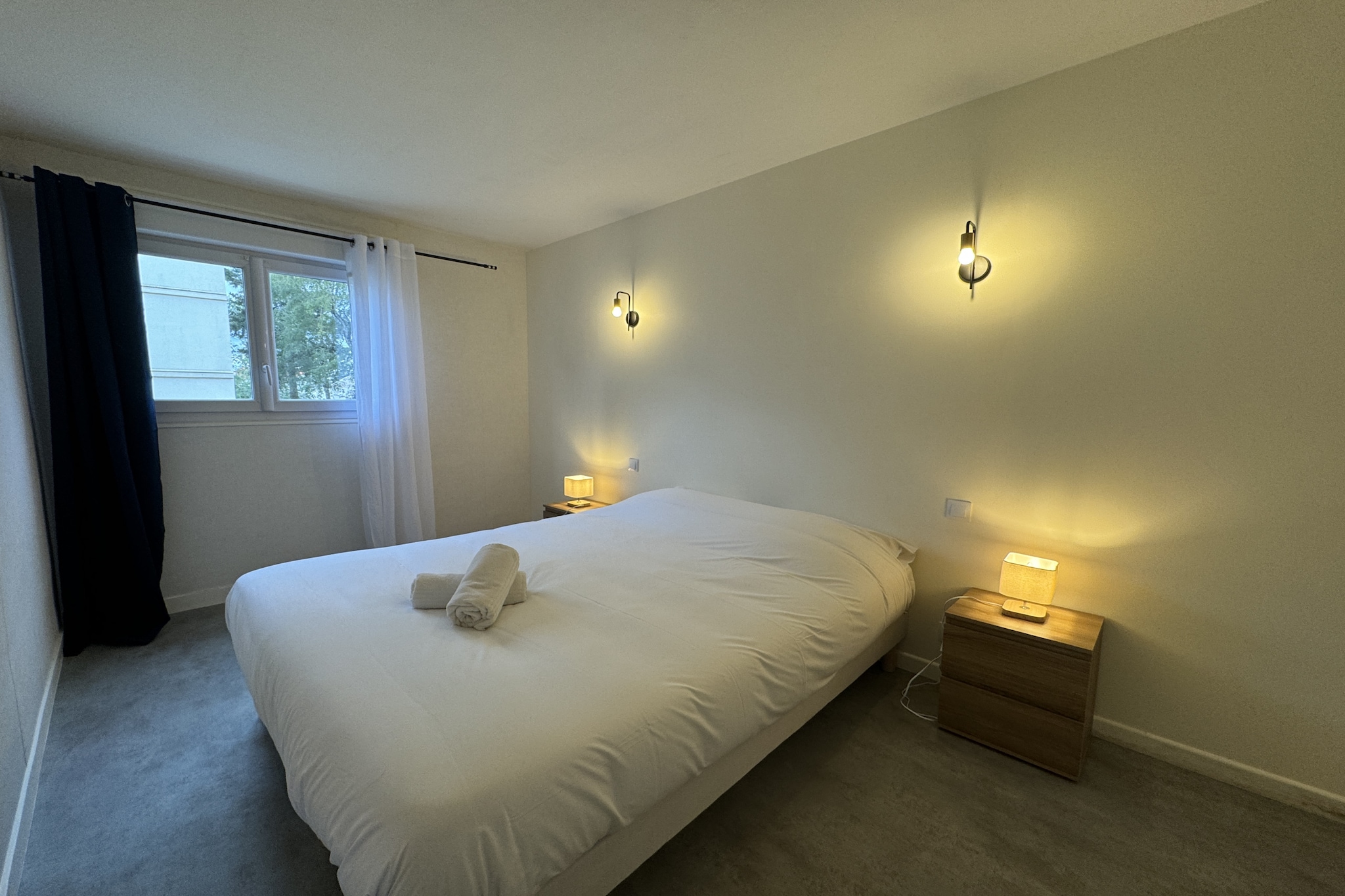 Le Bigarreaux - 6 pers - Wi-Fi - Rêve au Mans-Slaapkamer