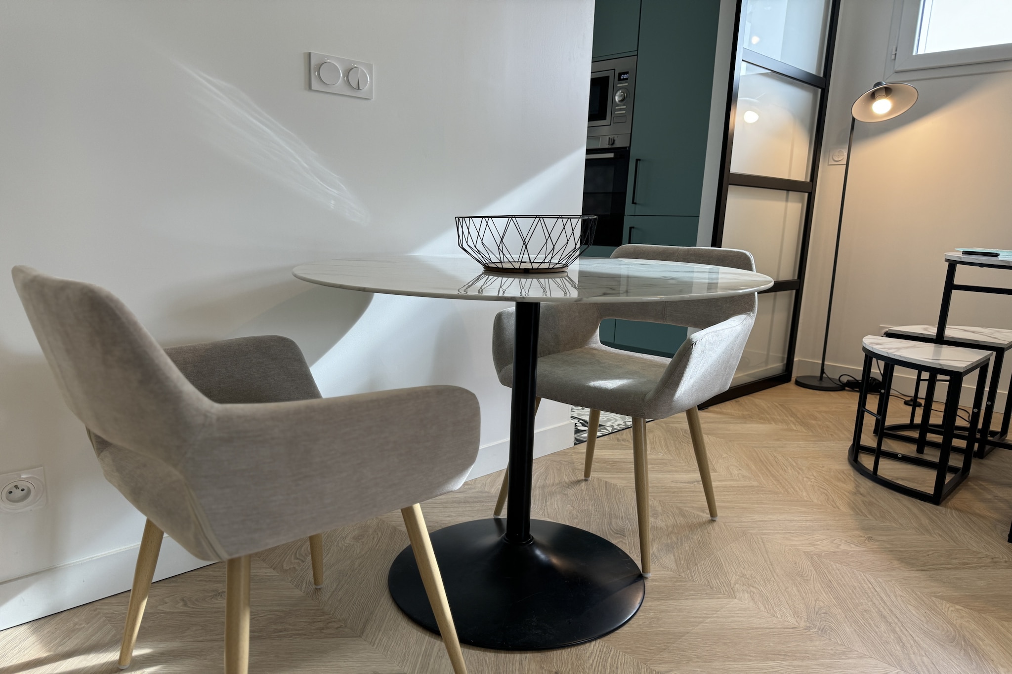 L'Oasis - Gazonfier - 7 pers - Rêve au Mans-Eetkamer