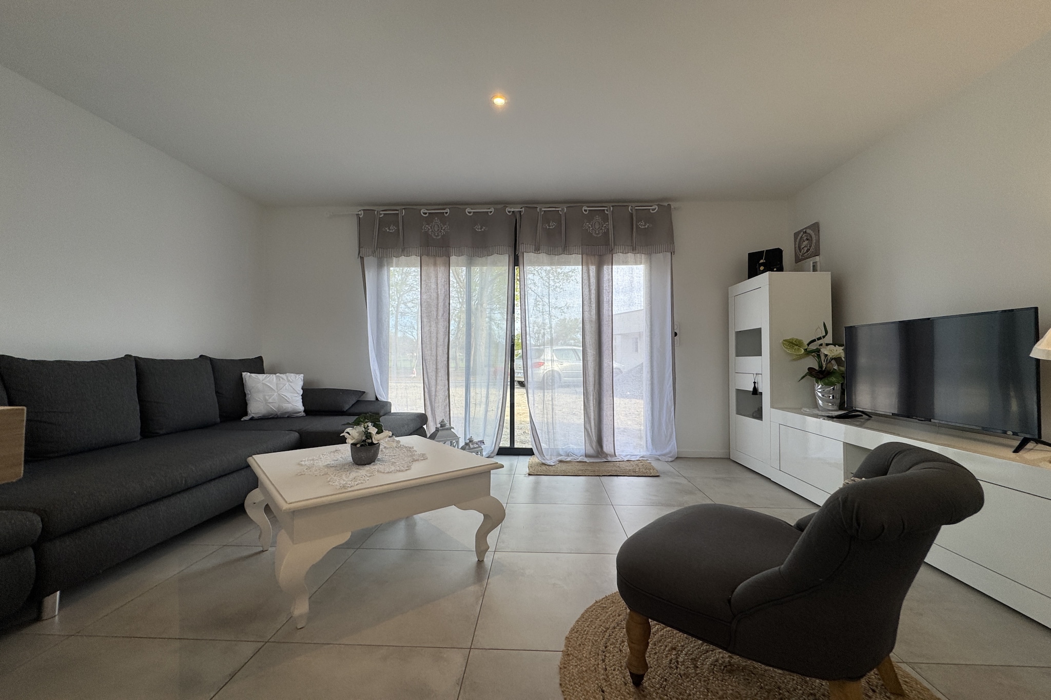 Le Refuge - confort - 5 pers - Rêve au Mans-Wohnzimmer
