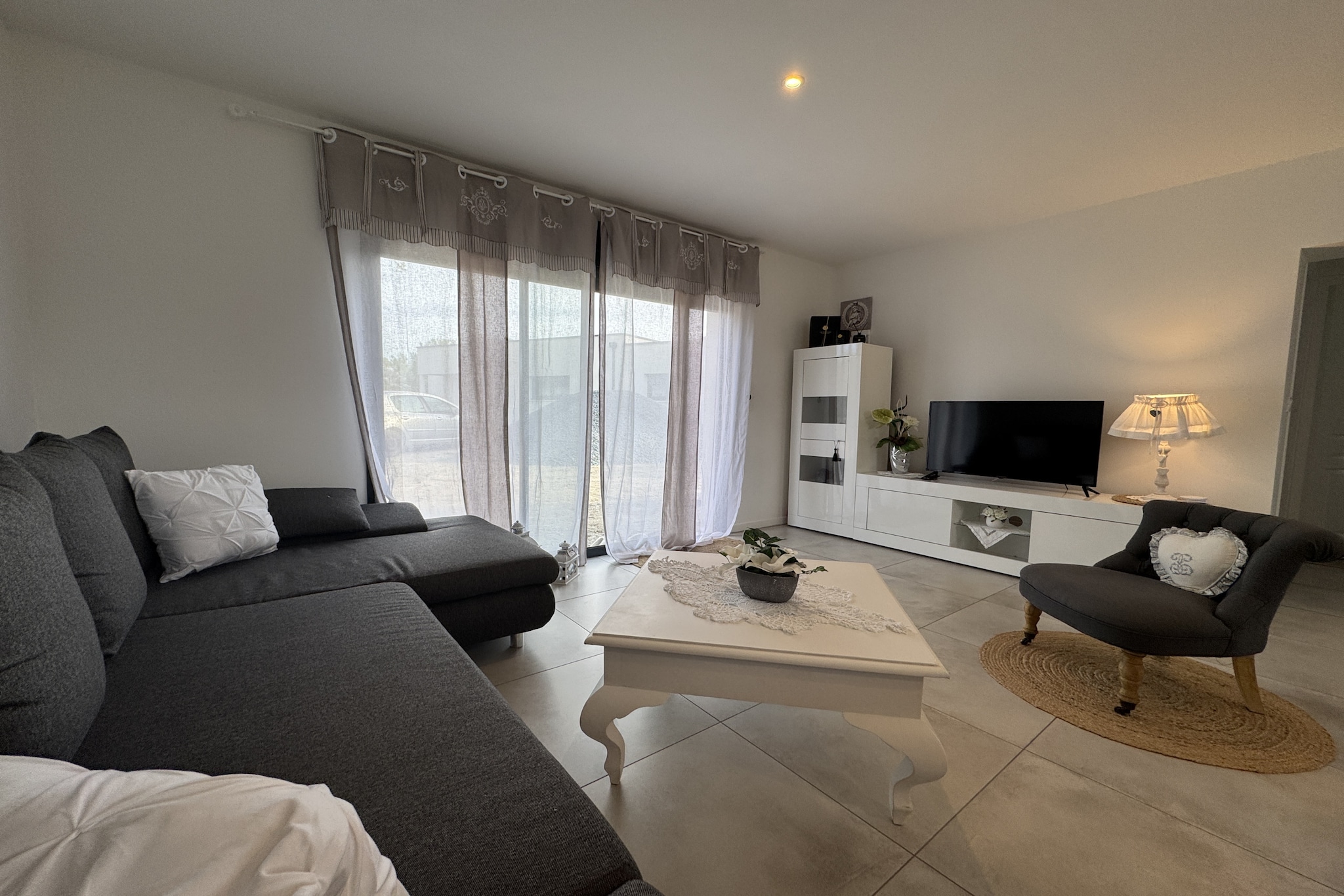 Le Refuge - confort - 5 pers - Rêve au Mans-Wohnzimmer