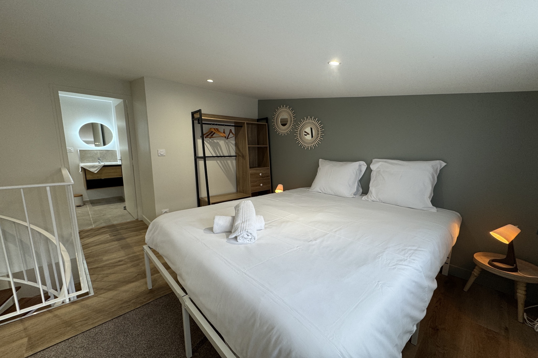 Le Douplex - 4pers - Hyper Centre - Rêve au Mans-Slaapkamer