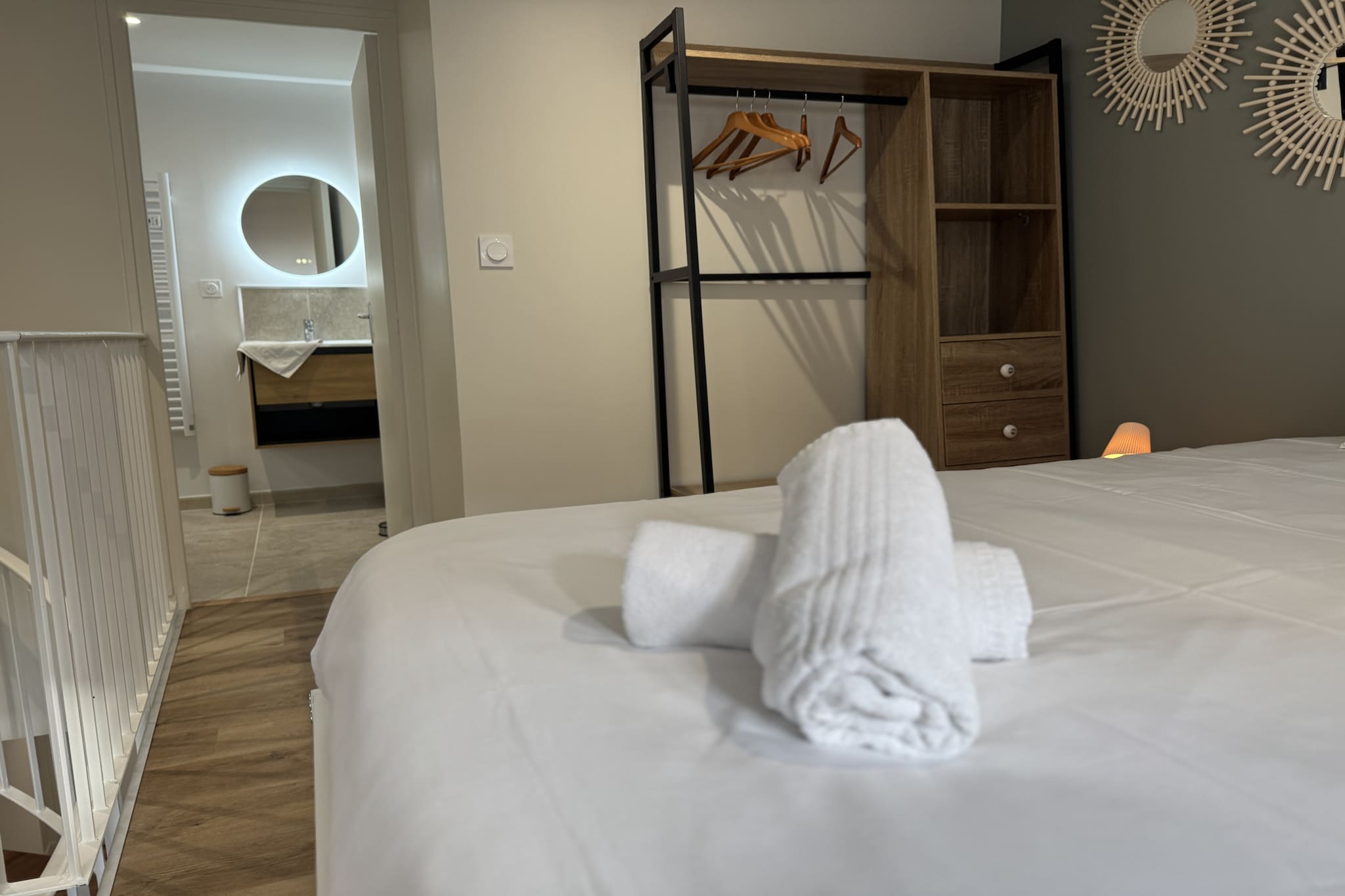 Le Douplex - 4pers - Hyper Centre - Rêve au Mans-Slaapkamer