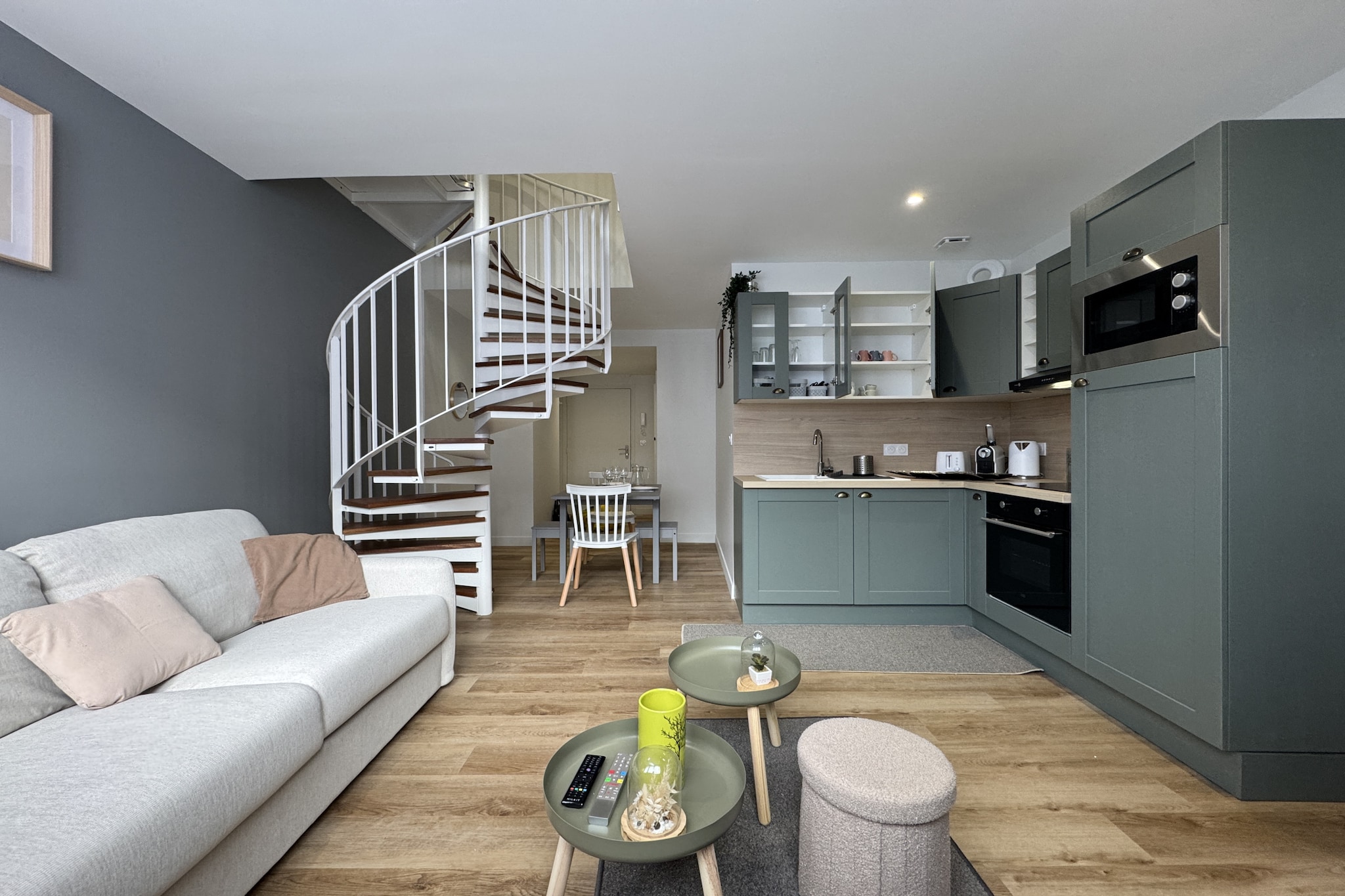 Le Douplex - 4pers - Hyper Centre - Rêve au Mans-Keuken