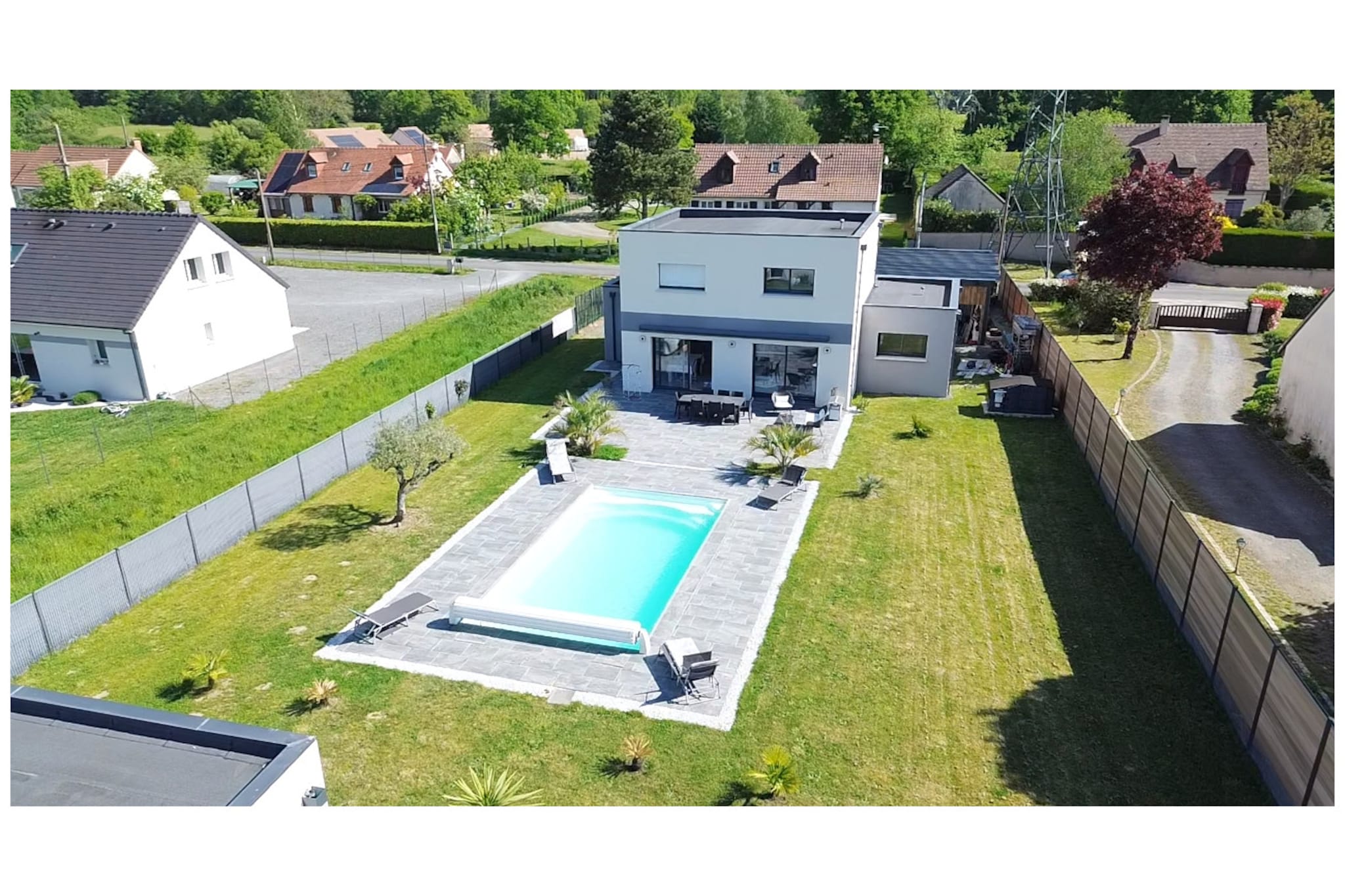 La Villa DS - 9pers - Piscine - Rêve au Mans-Zwembad