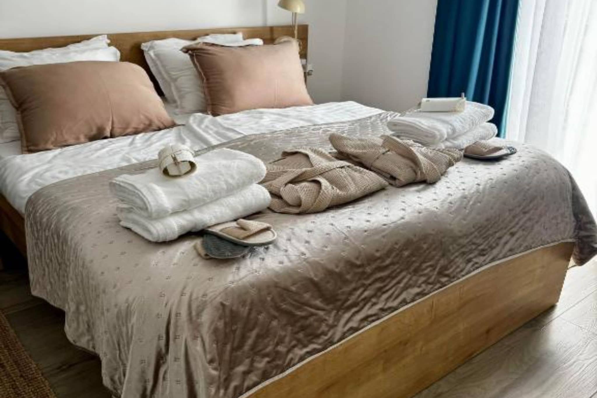 LuxArt City Spa Gallery Residence Krk- Duplex Apartment-Chambre