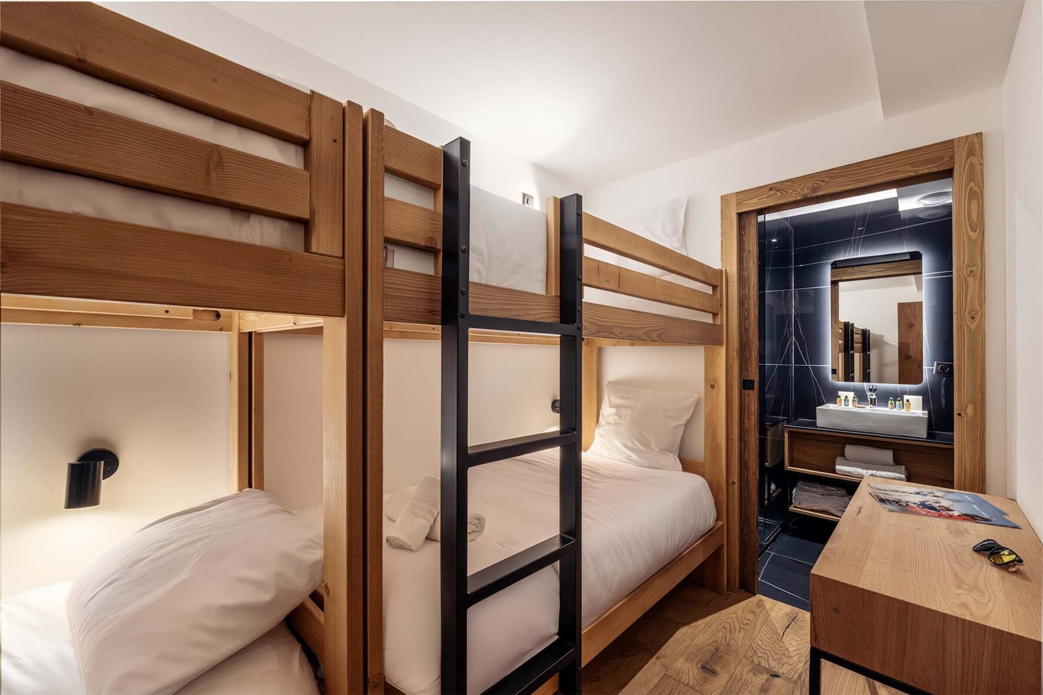 Apartment No 3 4 rooms  cabin-Slaapkamer