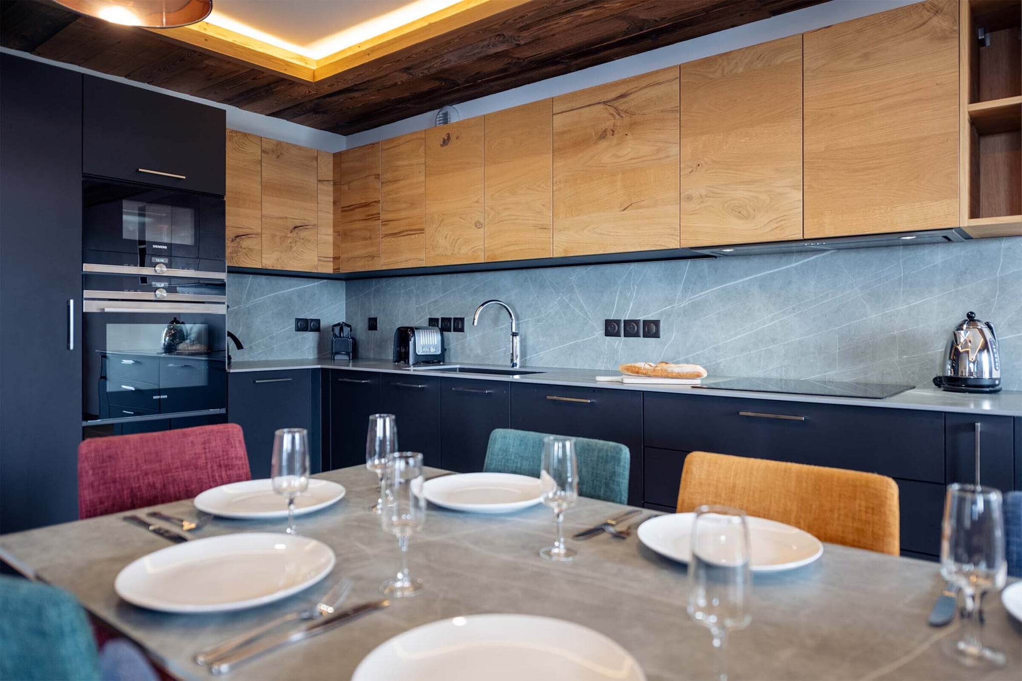 Apartment No 3 4 rooms  cabin-Keuken