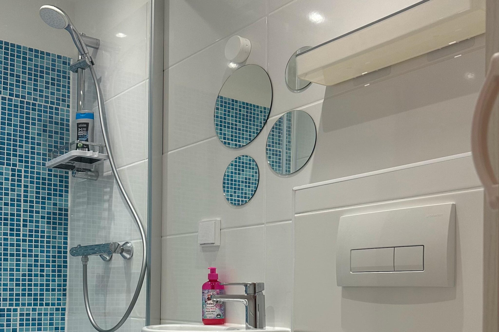 F002 Apartment mit Schlafzimmer DG-Bathroom