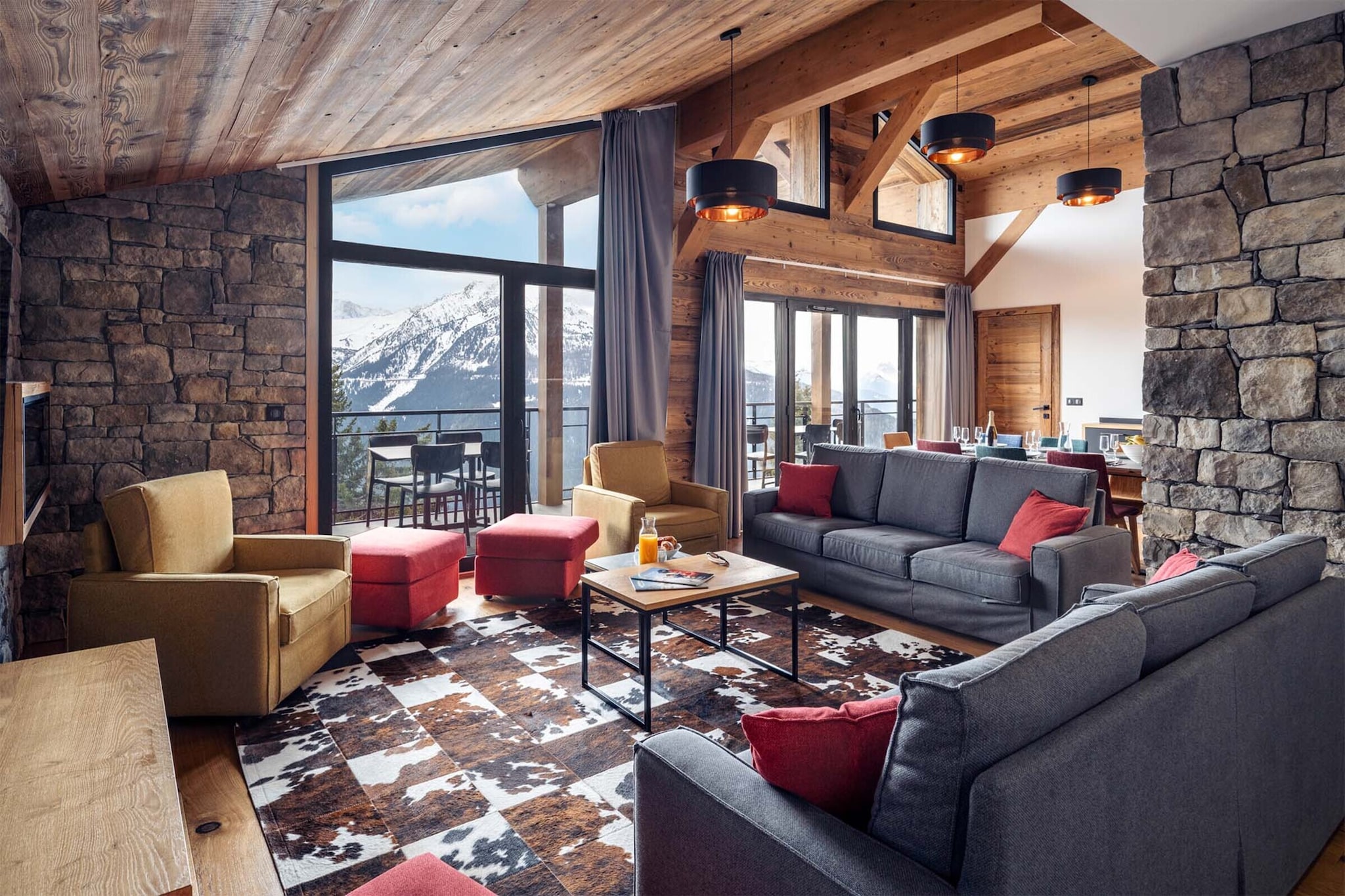 Apartment No 5 6 rooms-Woonkamer