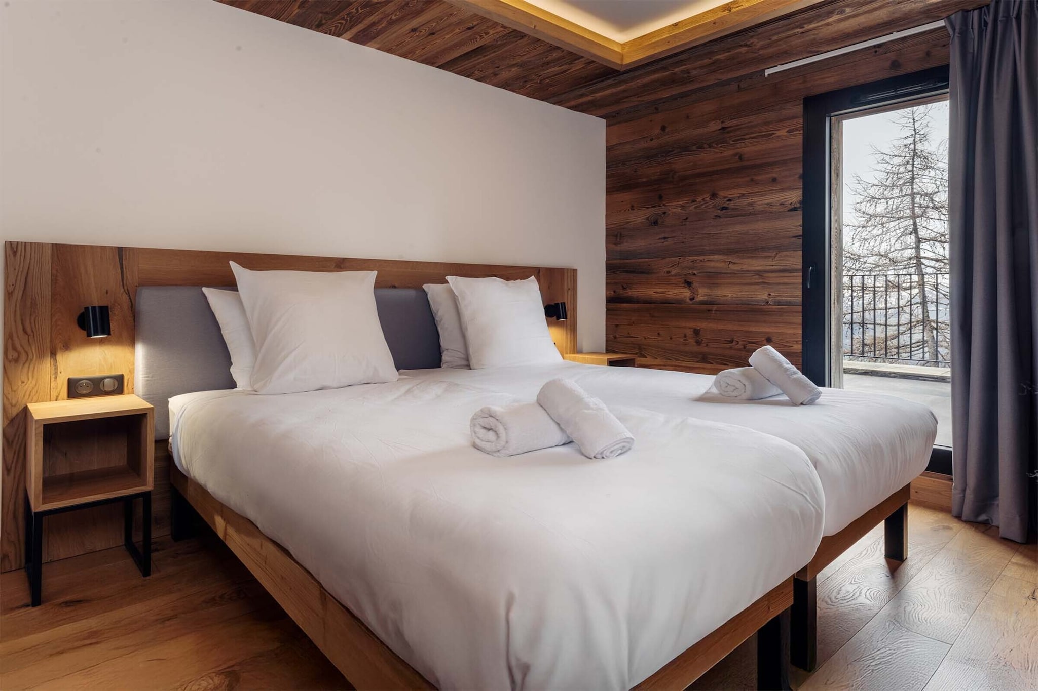 Apartment No 4 6 rooms  cabin-Slaapkamer
