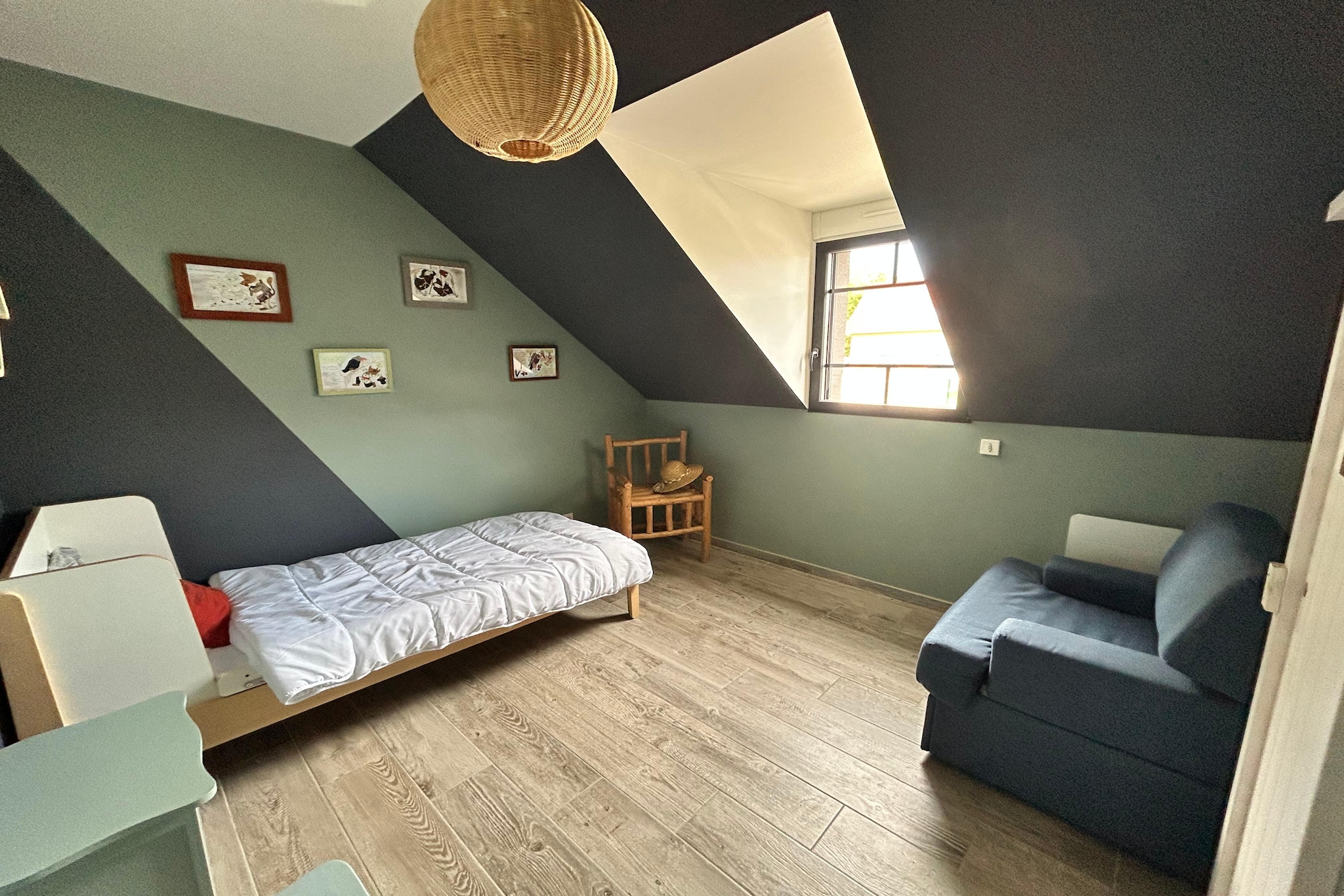Maison plain-pied Saint-Martin de Bréhal-Bedroom