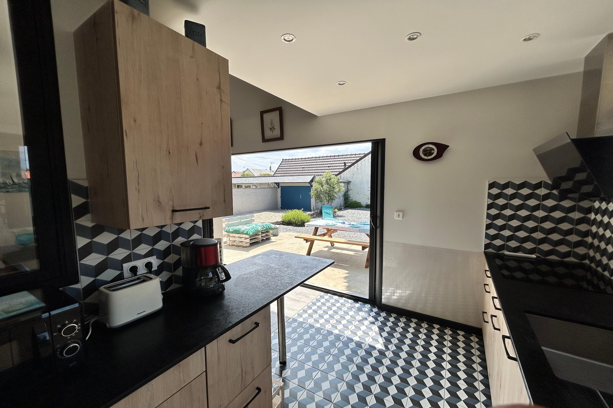 Maison plain-pied Saint-Martin de Bréhal-Kitchen