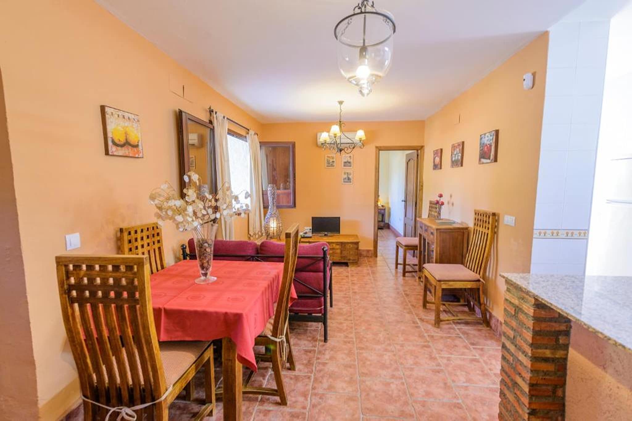 La Posada Rivero Rural-Eetkamer