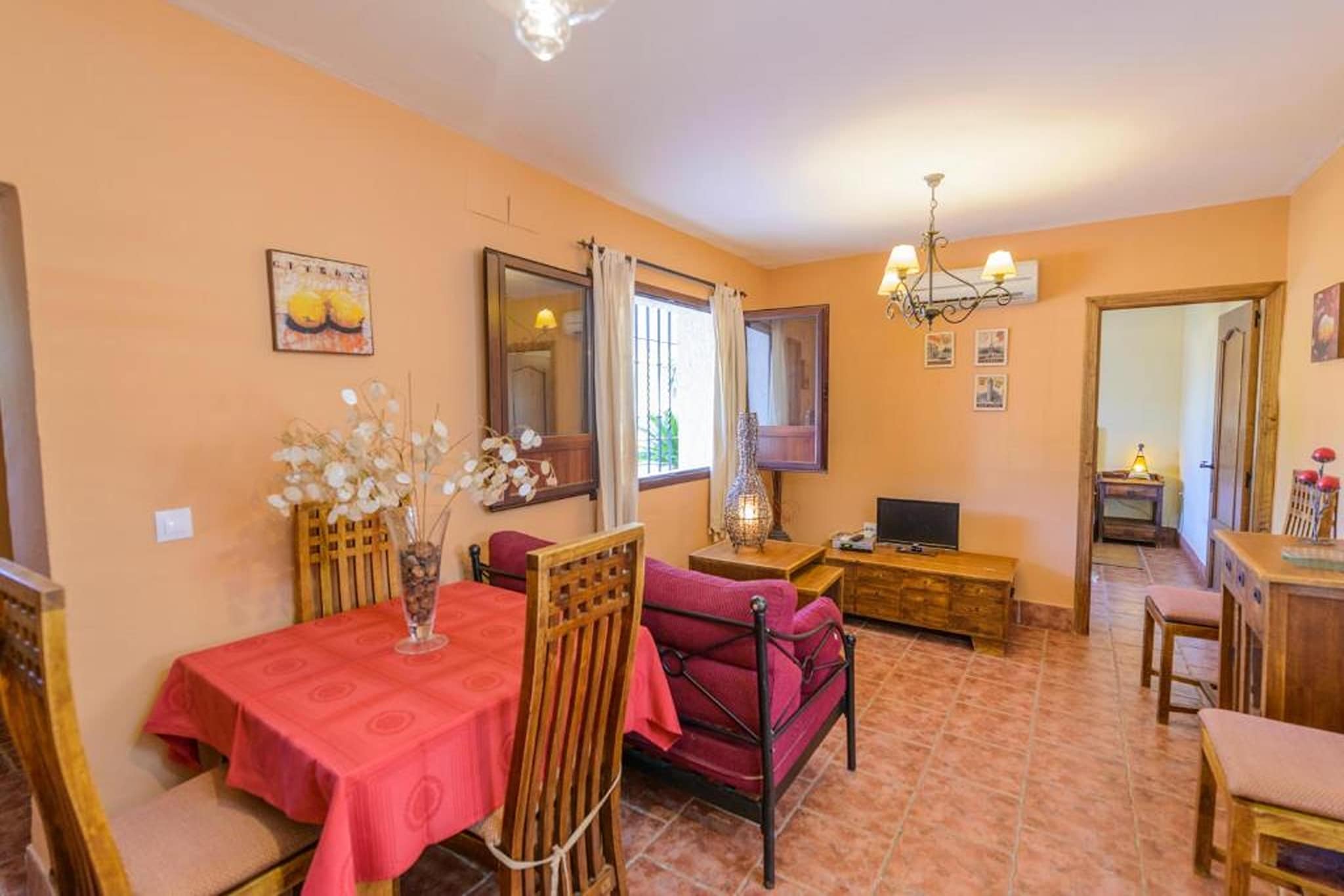 La Posada Rivero Rural-Eetkamer
