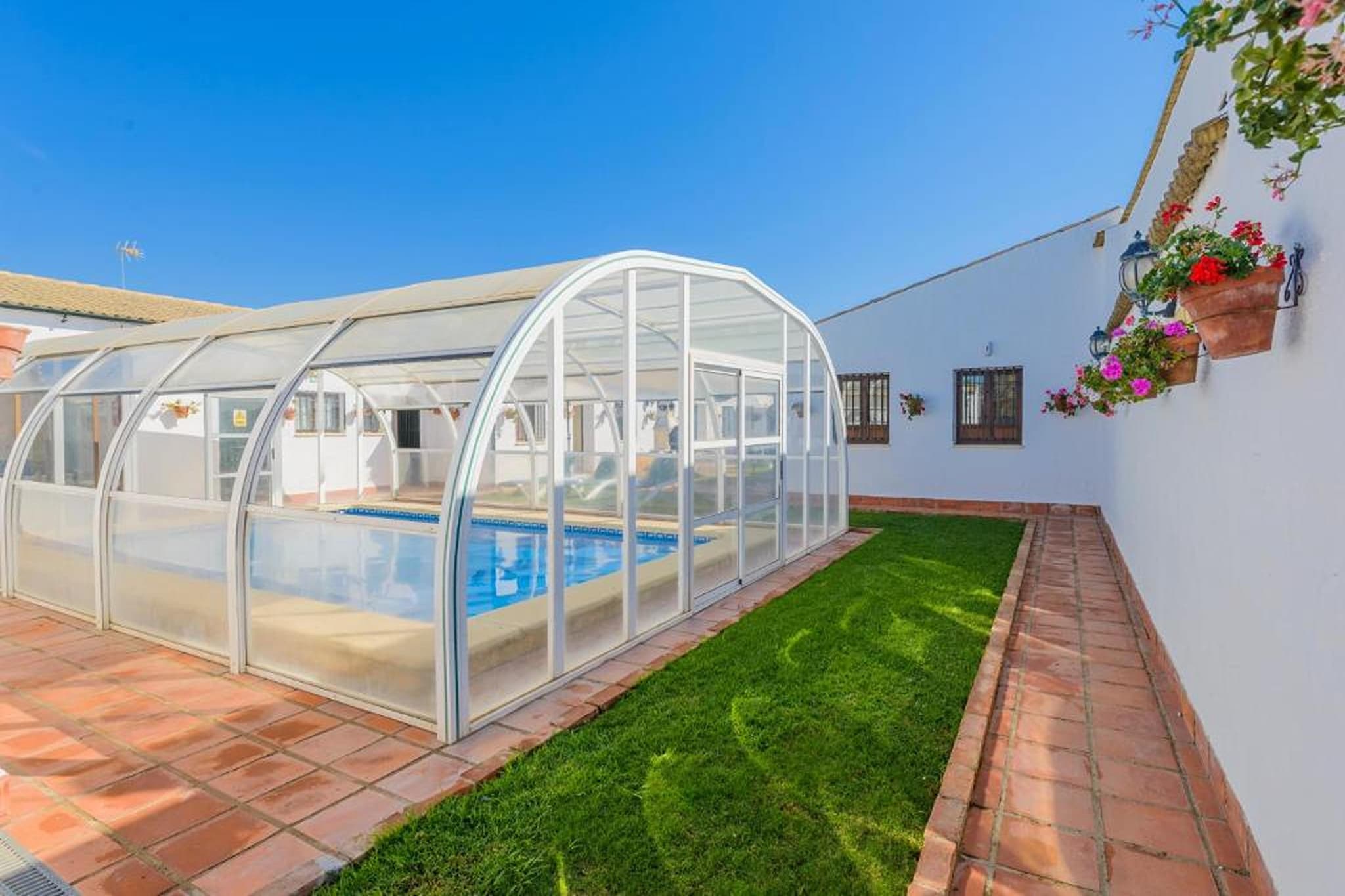 La Posada Rivero Rural-Tuinen zomer