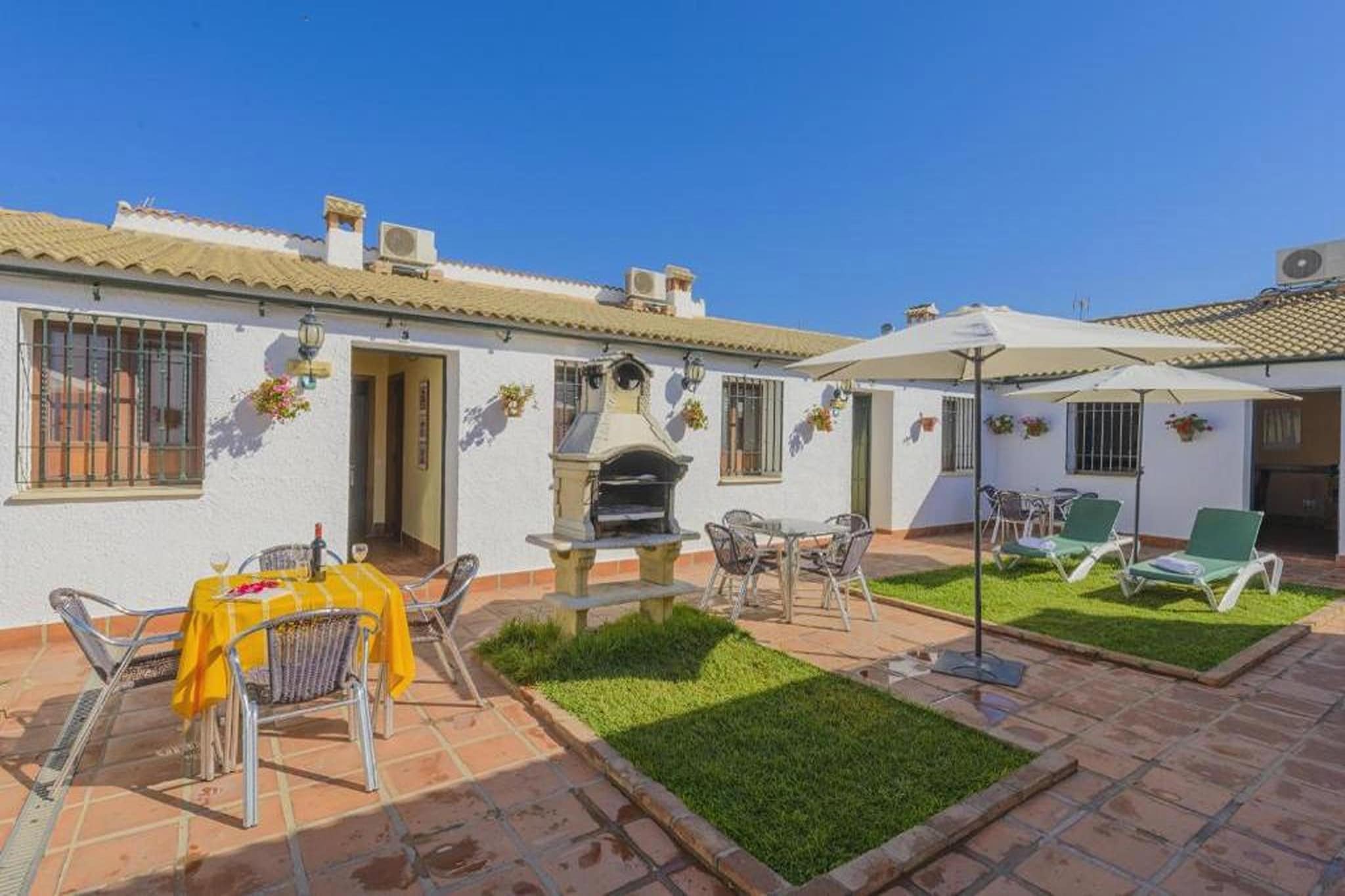 La Posada Rivero Rural-Tuinen zomer