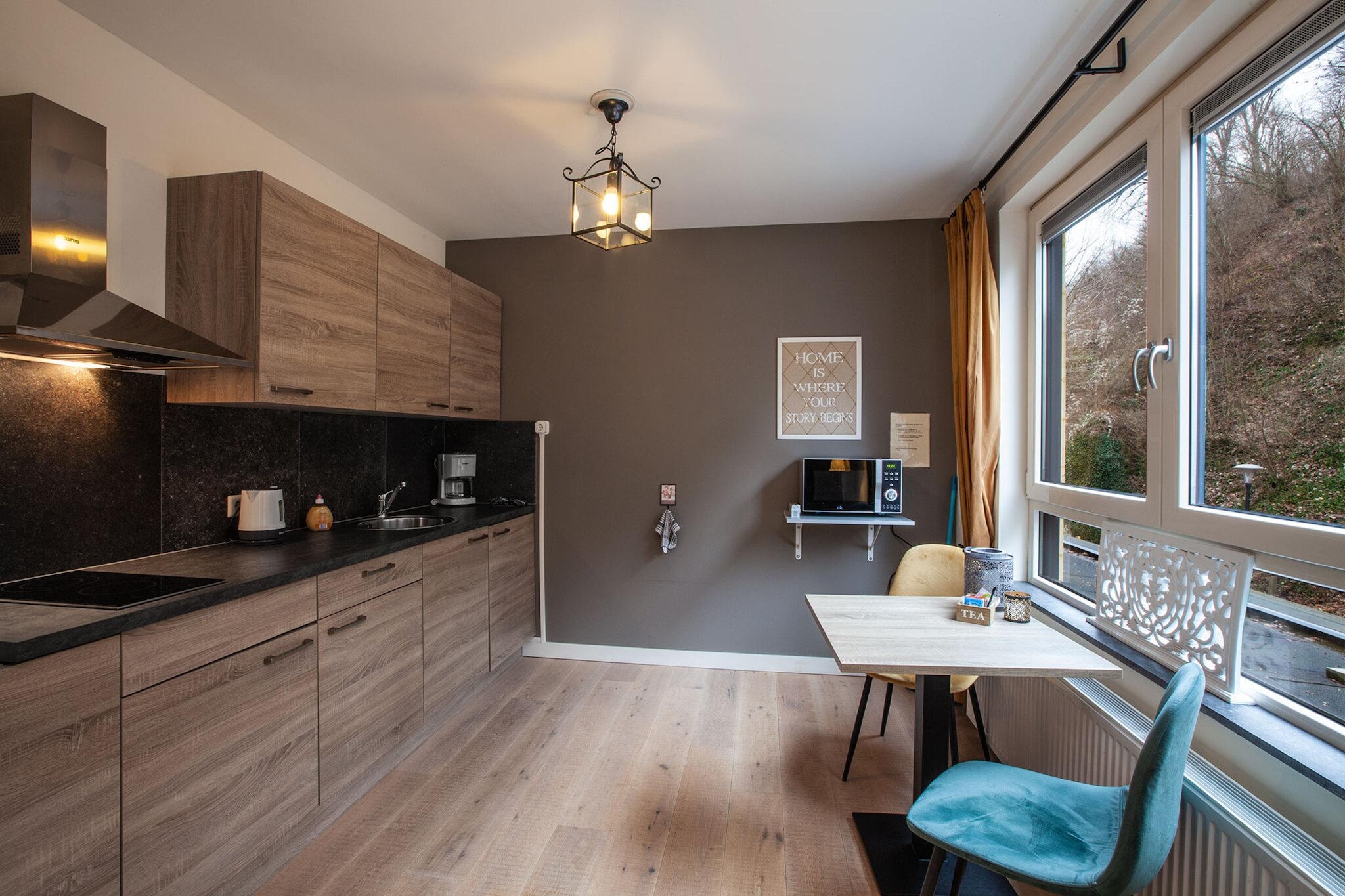 Luxe appartement Nous-Küche