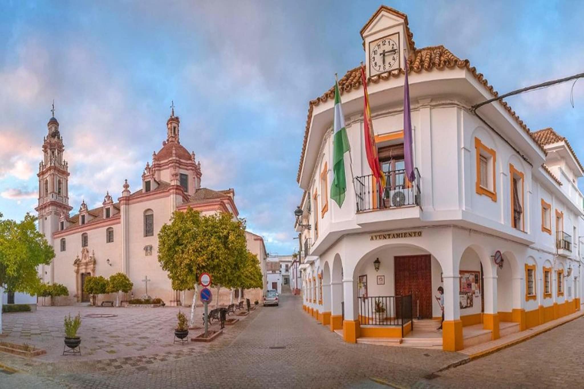 Santa Ángela de la Cruz-Areas summer 1km