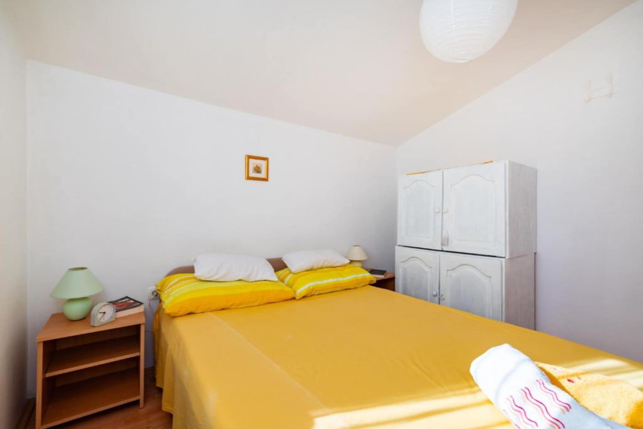 Holiday Home Rovanjska - Three Bedroom House with Sea View-Schlafzimmer