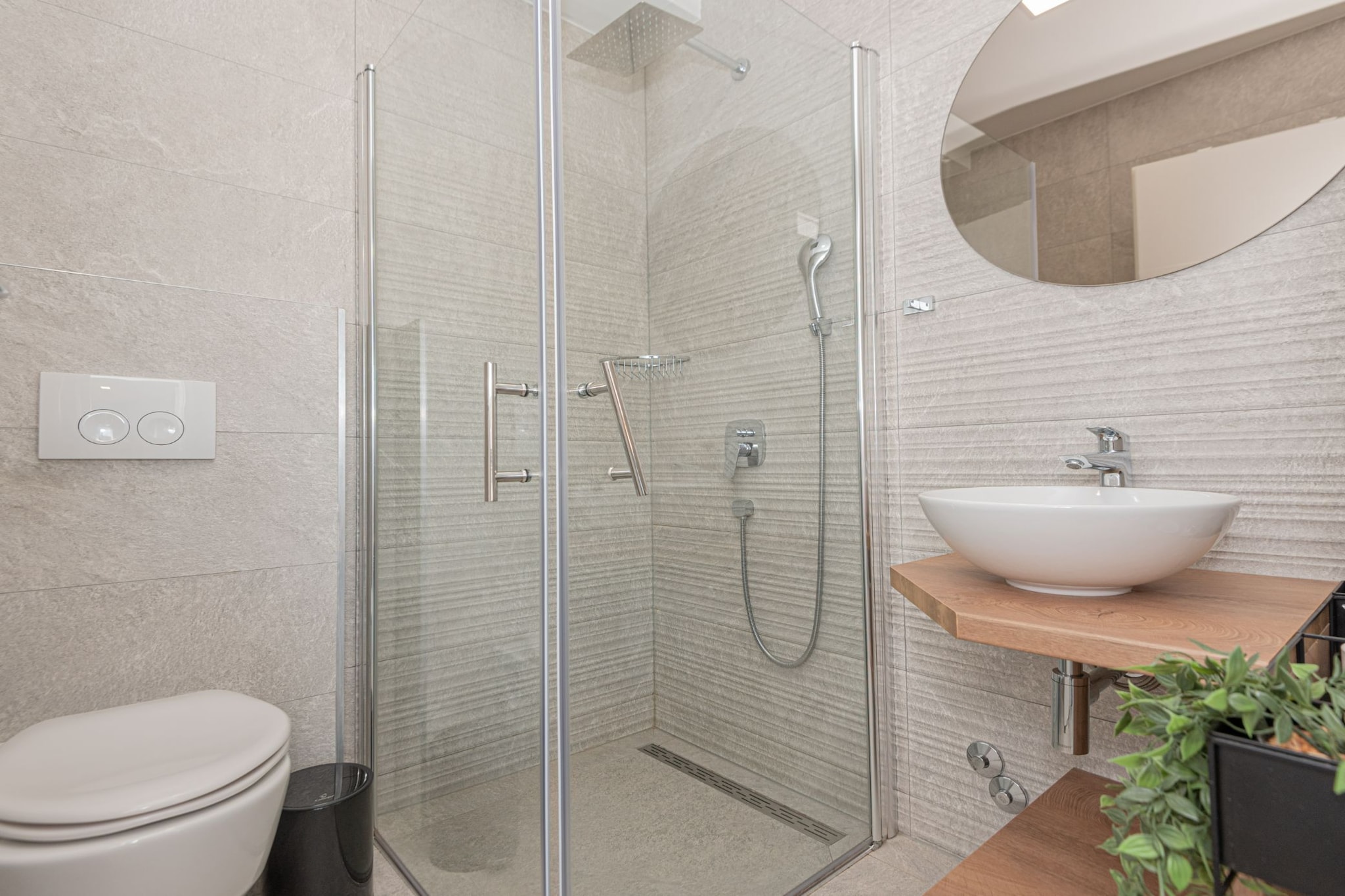 Four-Bedroom Villa With Pool-Salle de bain