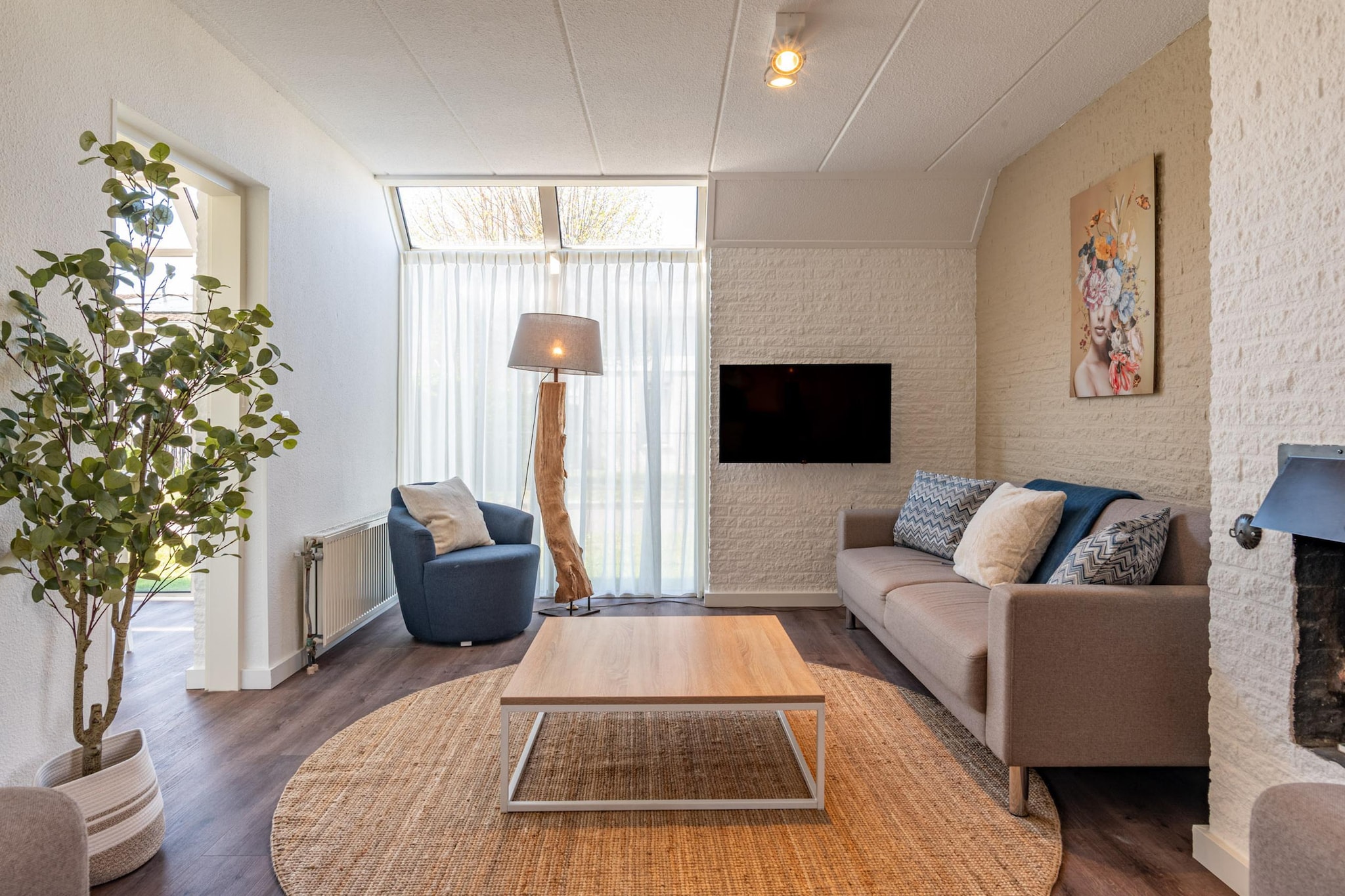 Cardium 27 Kamperland-Woonkamer