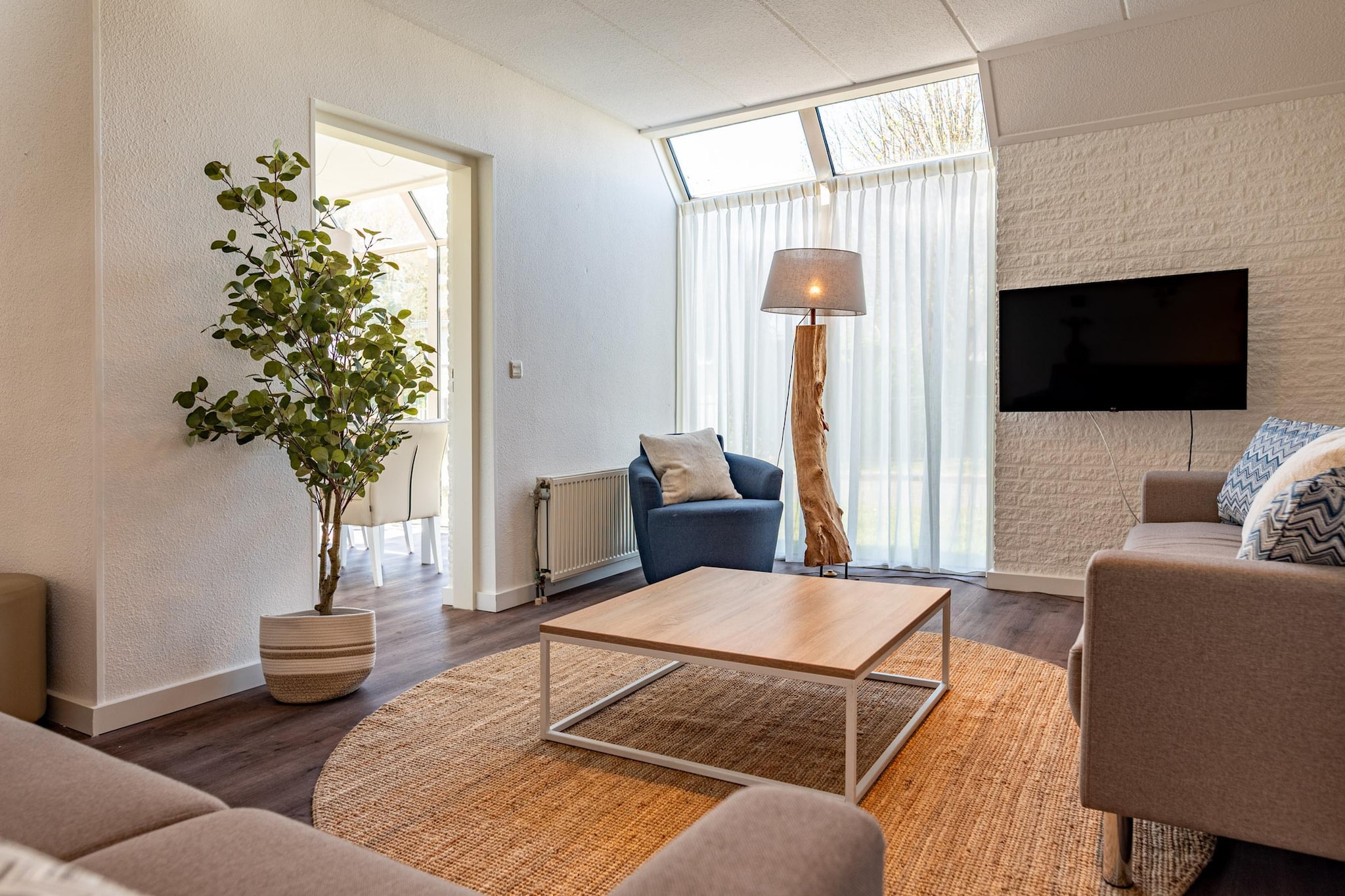 Cardium 27 Kamperland-Woonkamer