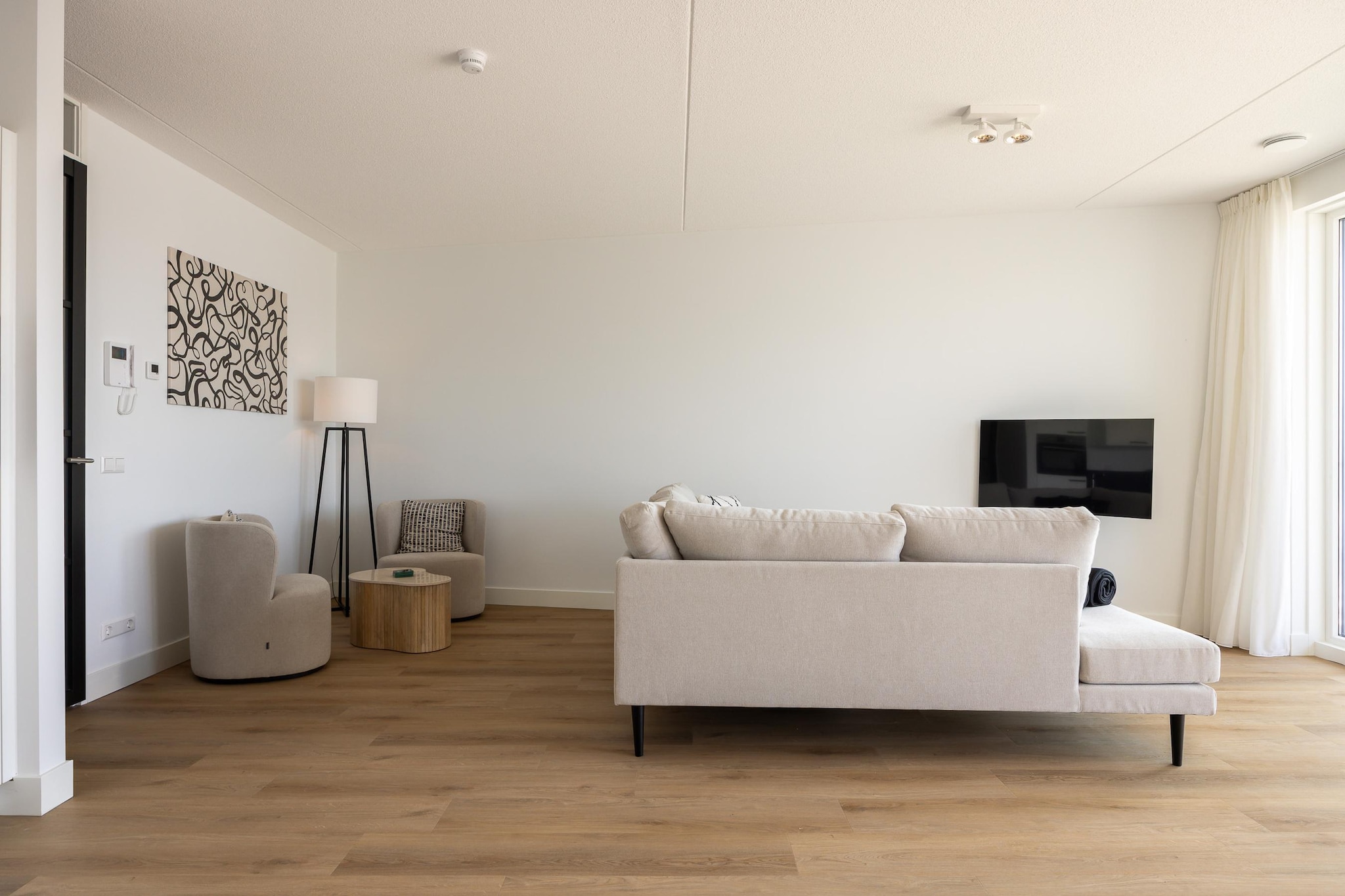 Havenzicht 8A Kortgene-Wohnzimmer