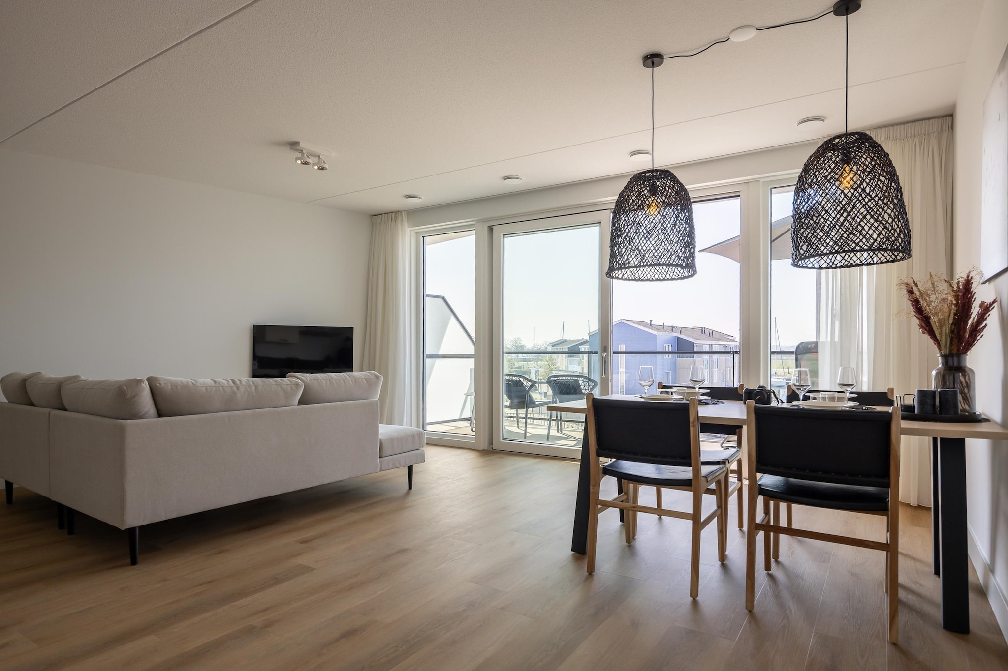 Havenzicht 8A Kortgene-Wohnzimmer
