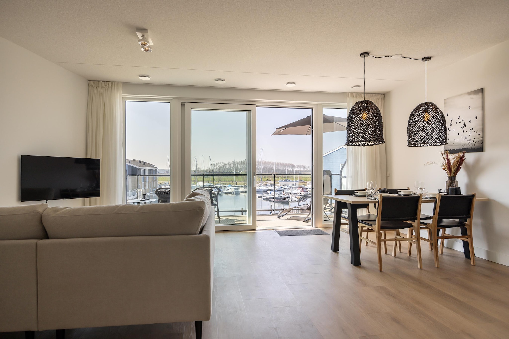 Havenzicht 8A Kortgene-Wohnzimmer