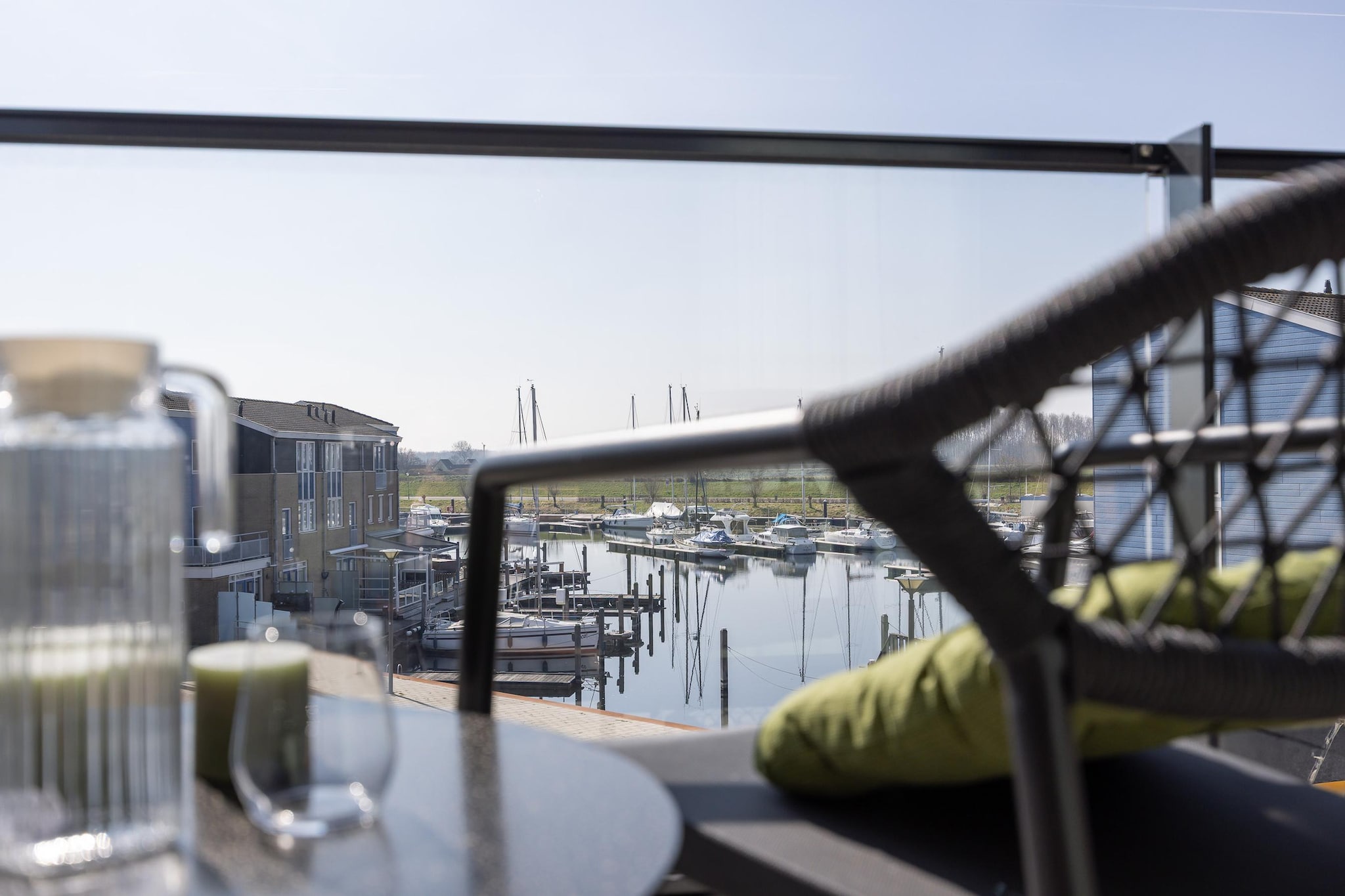Havenzicht 8 Kortgene-Aussicht Sommer