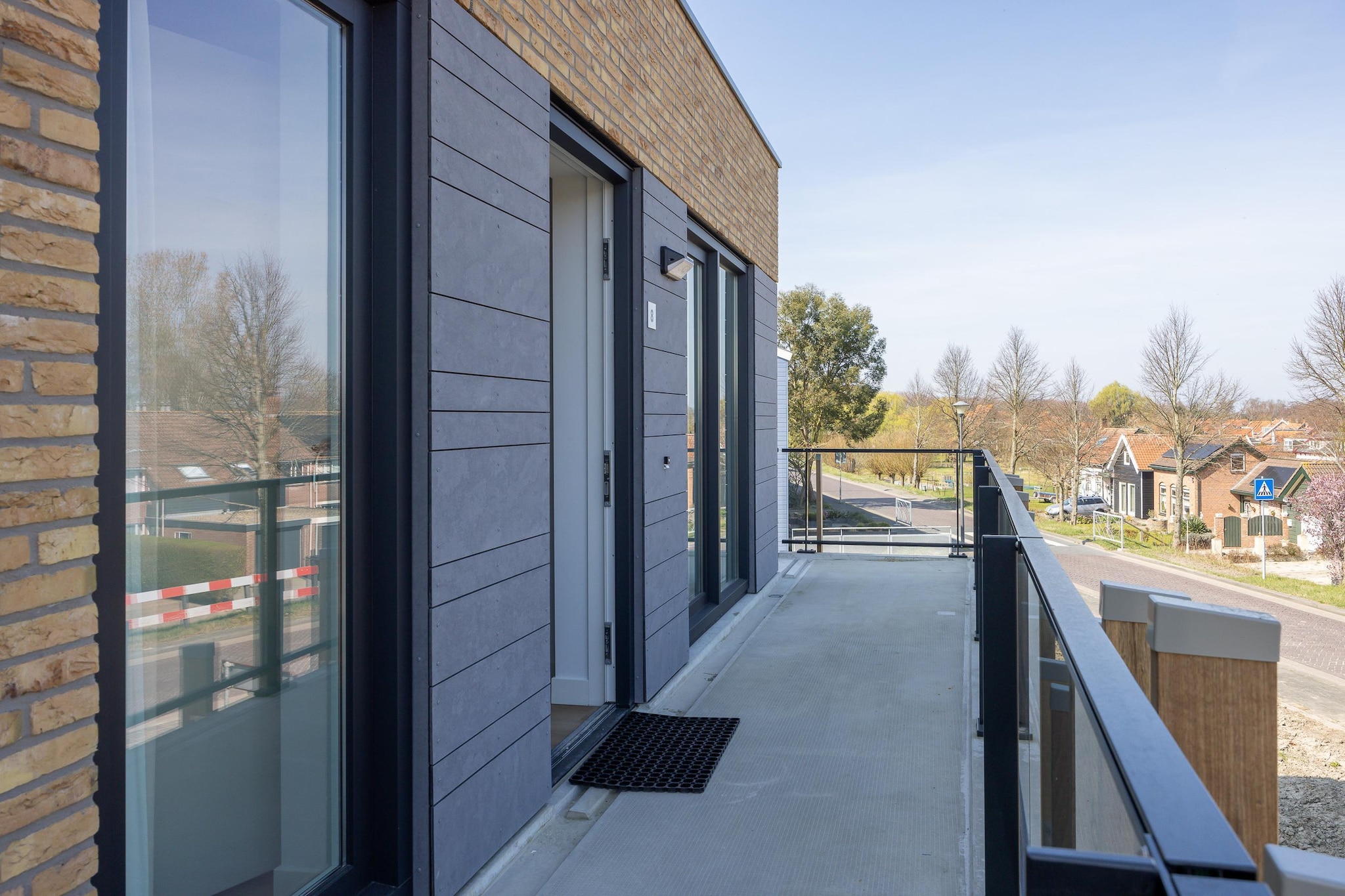 Havenzicht 8 Kortgene-Terrassenbalkon