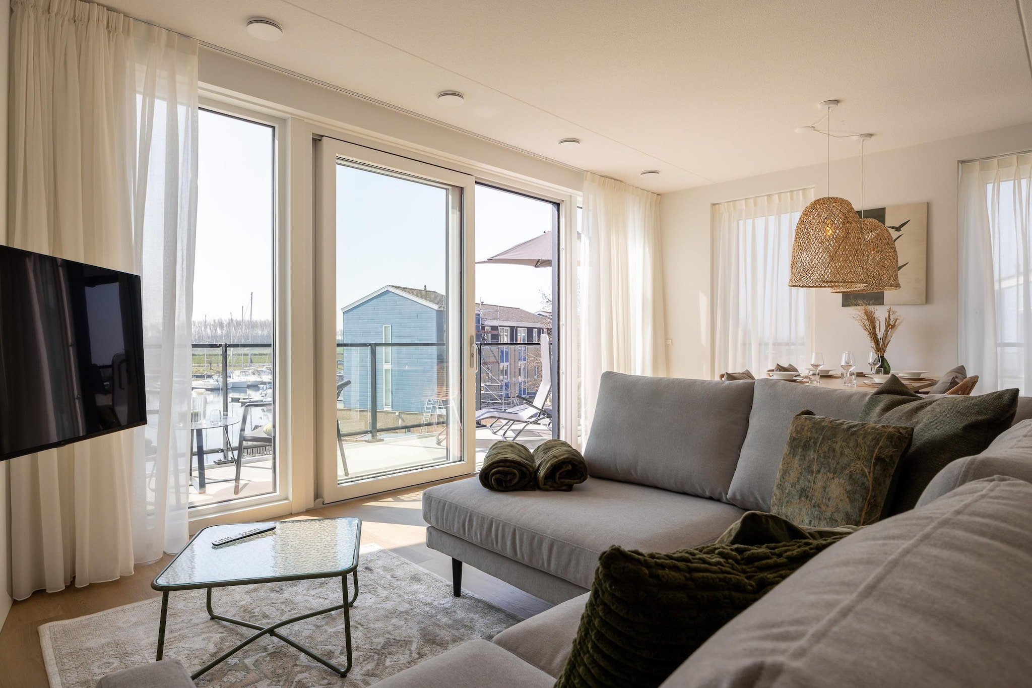 Havenzicht 8 Kortgene-Wohnzimmer