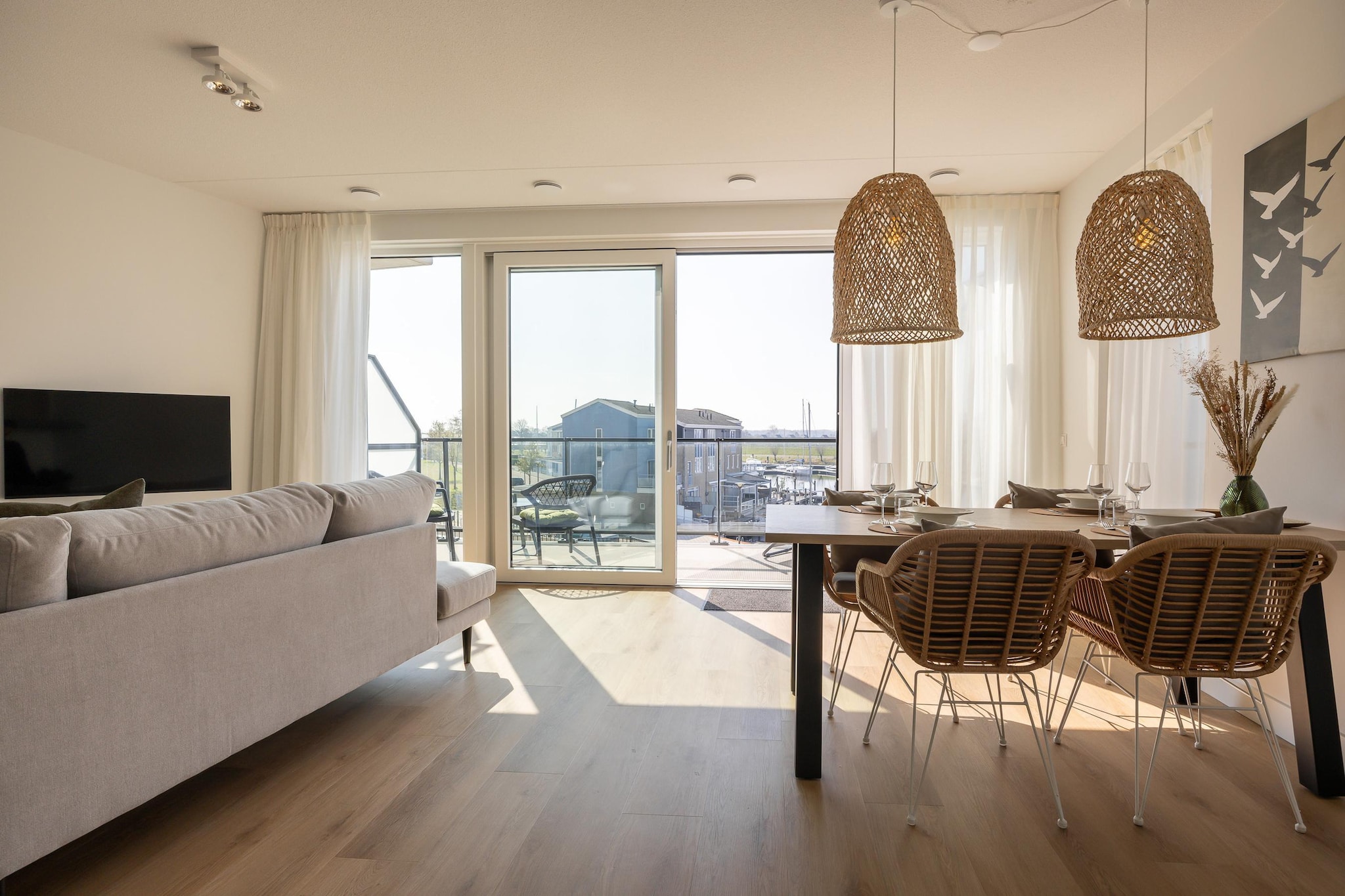 Havenzicht 8 Kortgene-Wohnzimmer