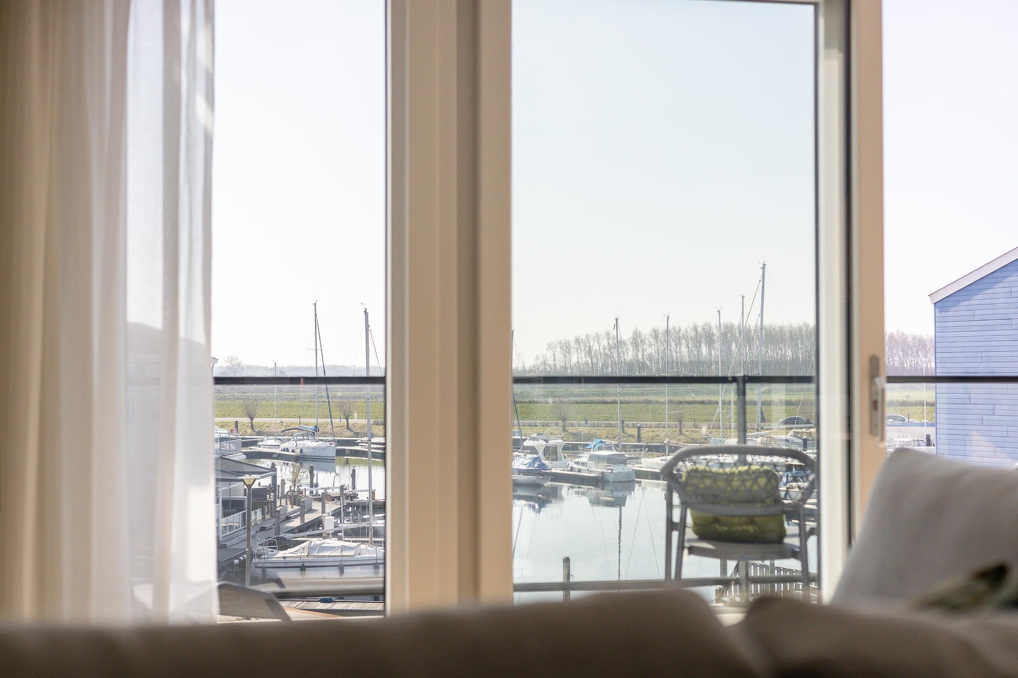 Havenzicht 8 Kortgene-Aussicht Sommer