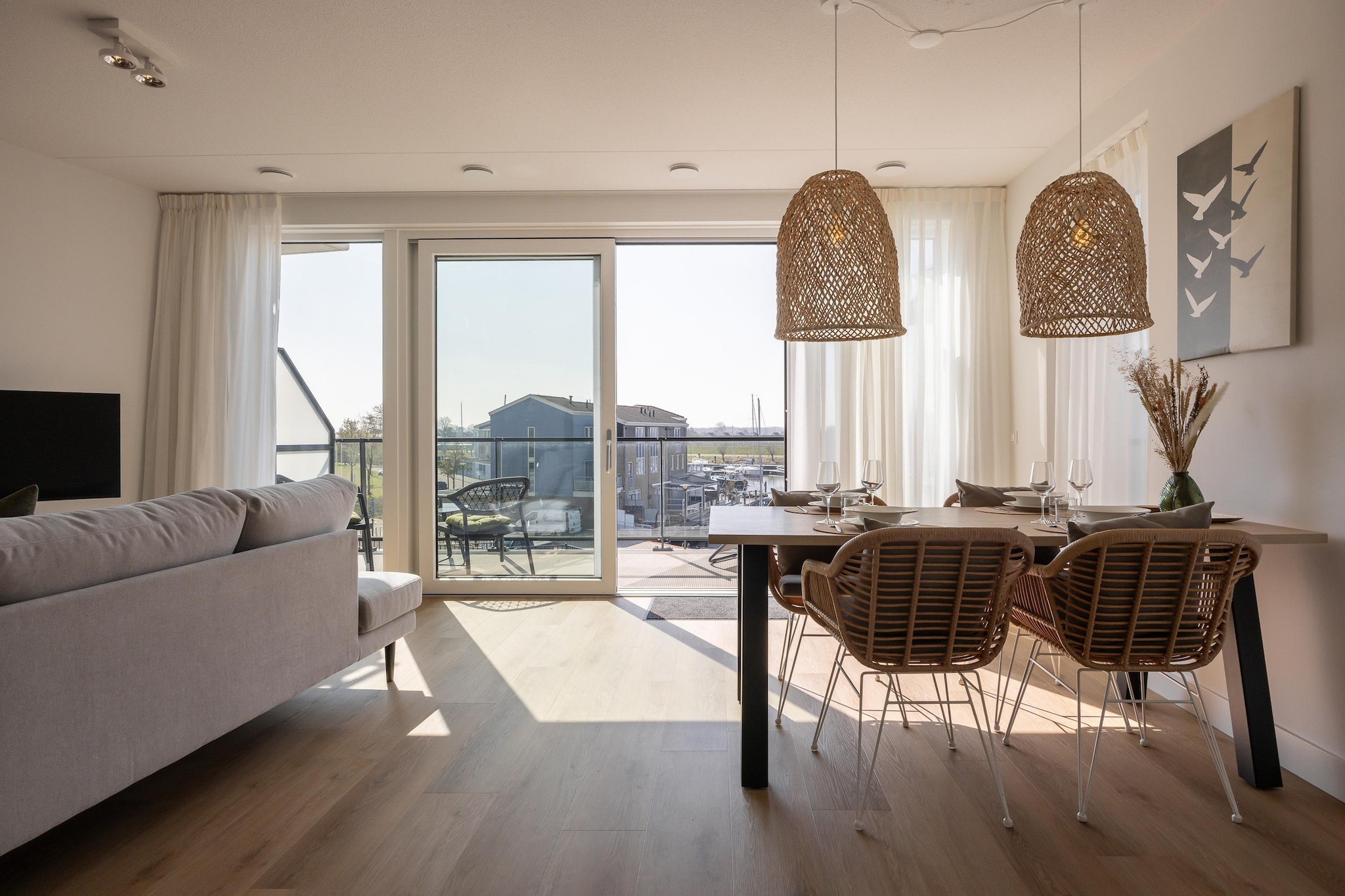 Havenzicht 8 Kortgene-Esszimmer