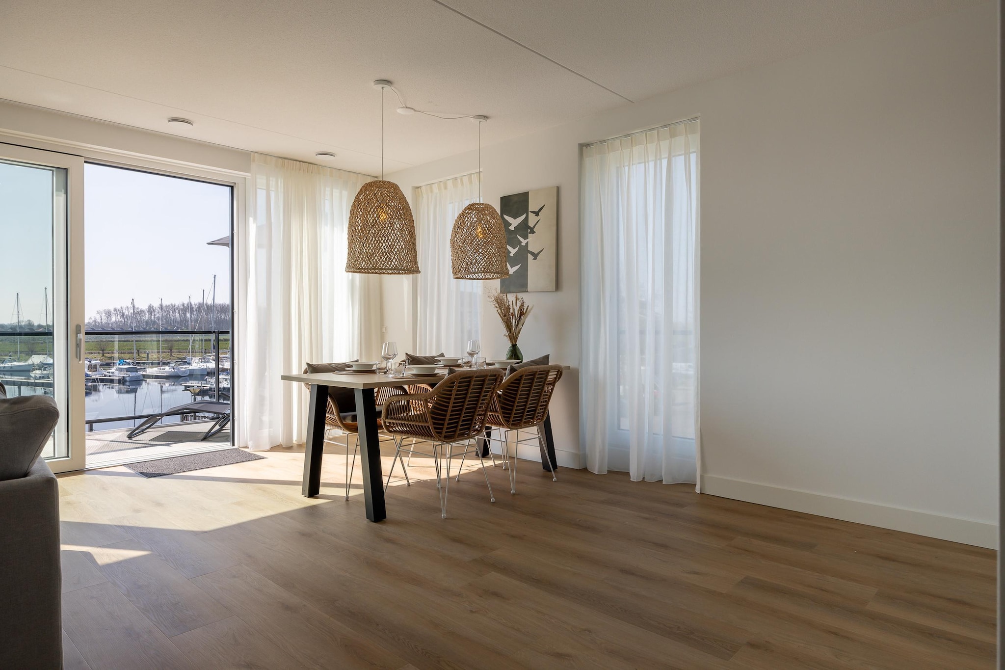 Havenzicht 8 Kortgene-Esszimmer