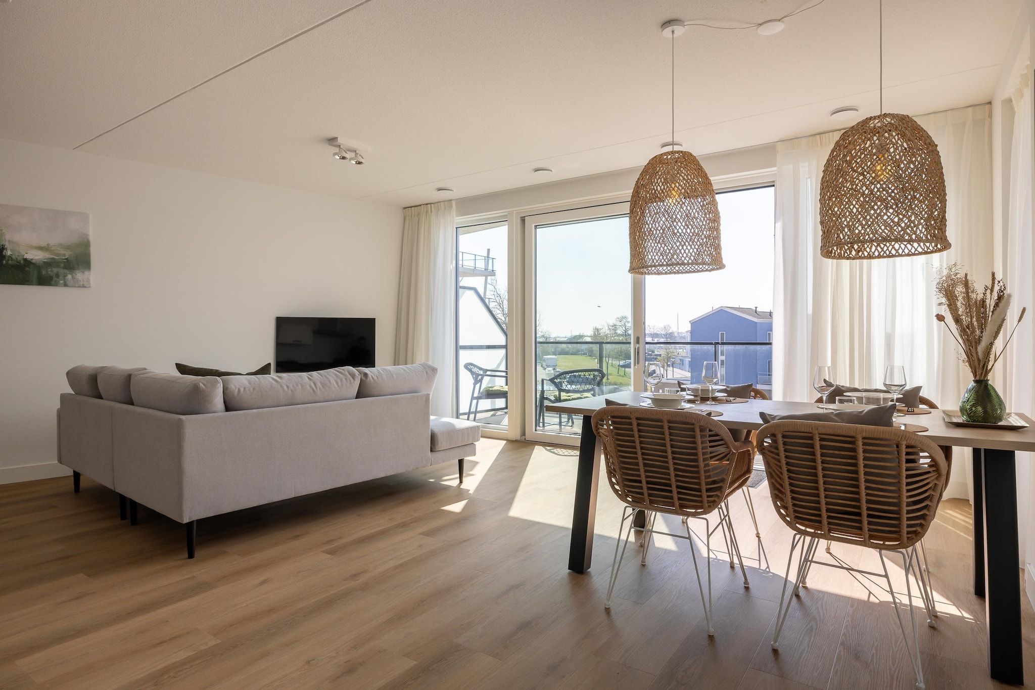 Havenzicht 8 Kortgene-Wohnzimmer