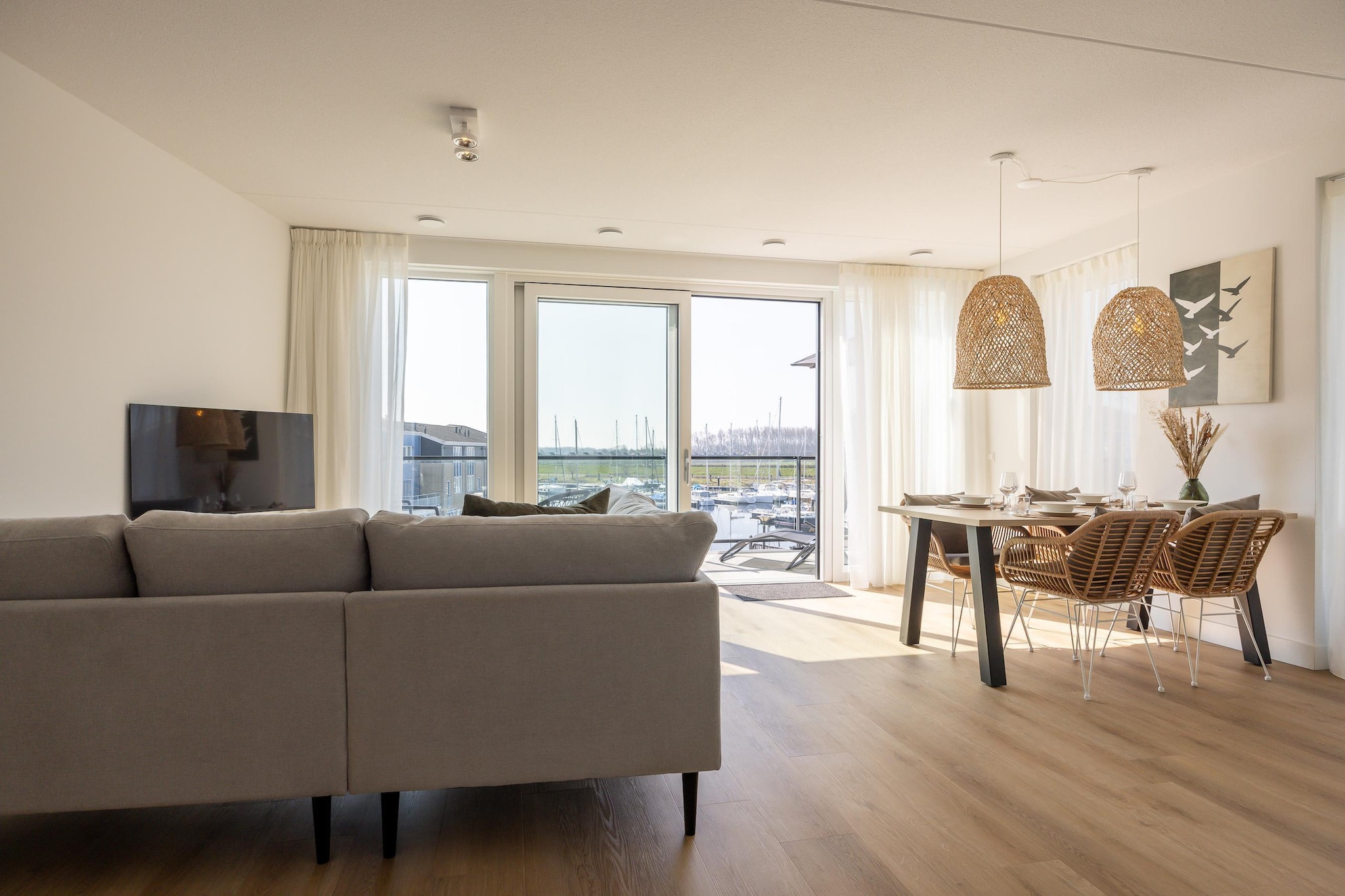 Havenzicht 8 Kortgene-Wohnzimmer