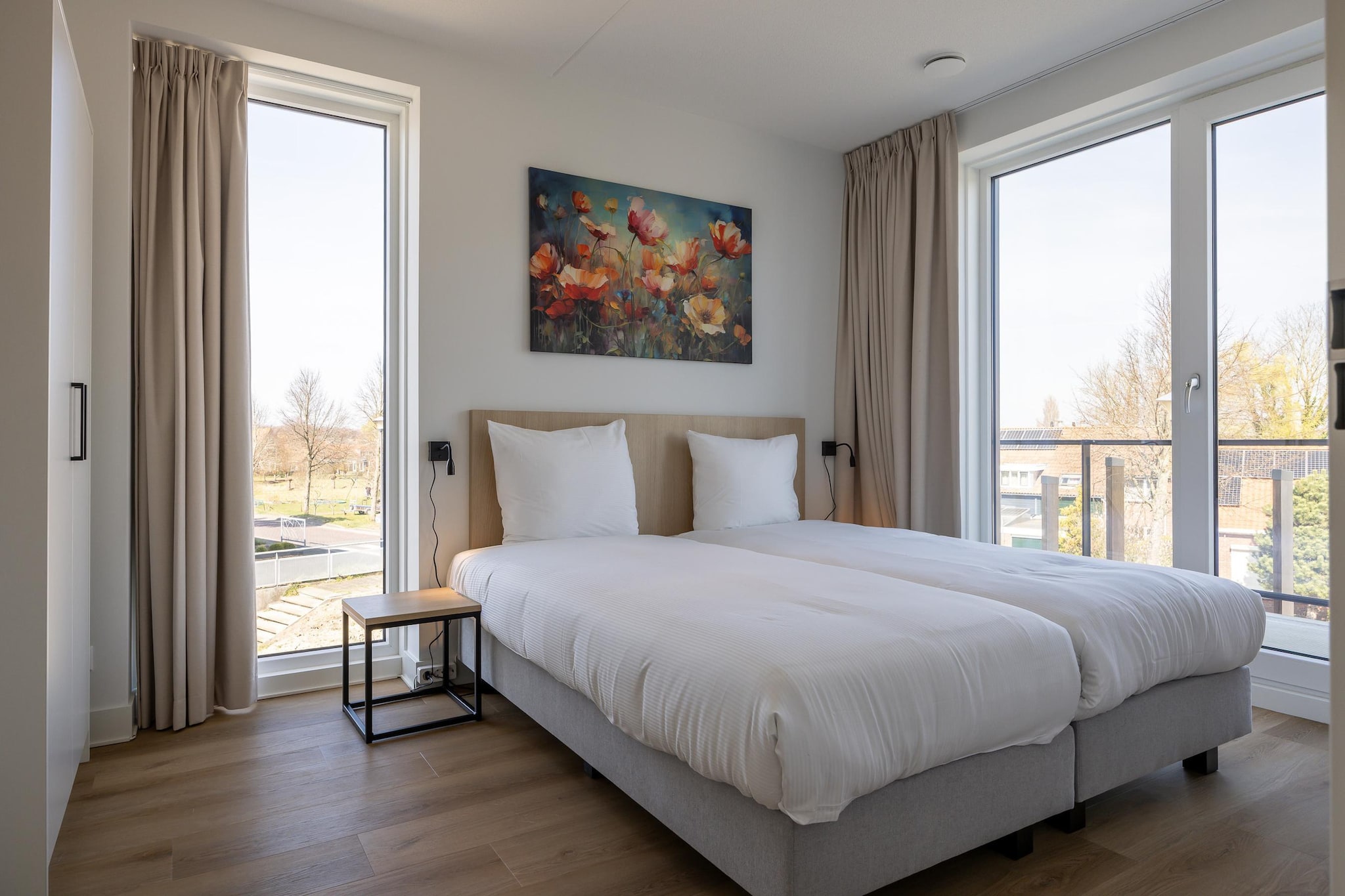 Havenzicht 8 Kortgene-Schlafzimmer