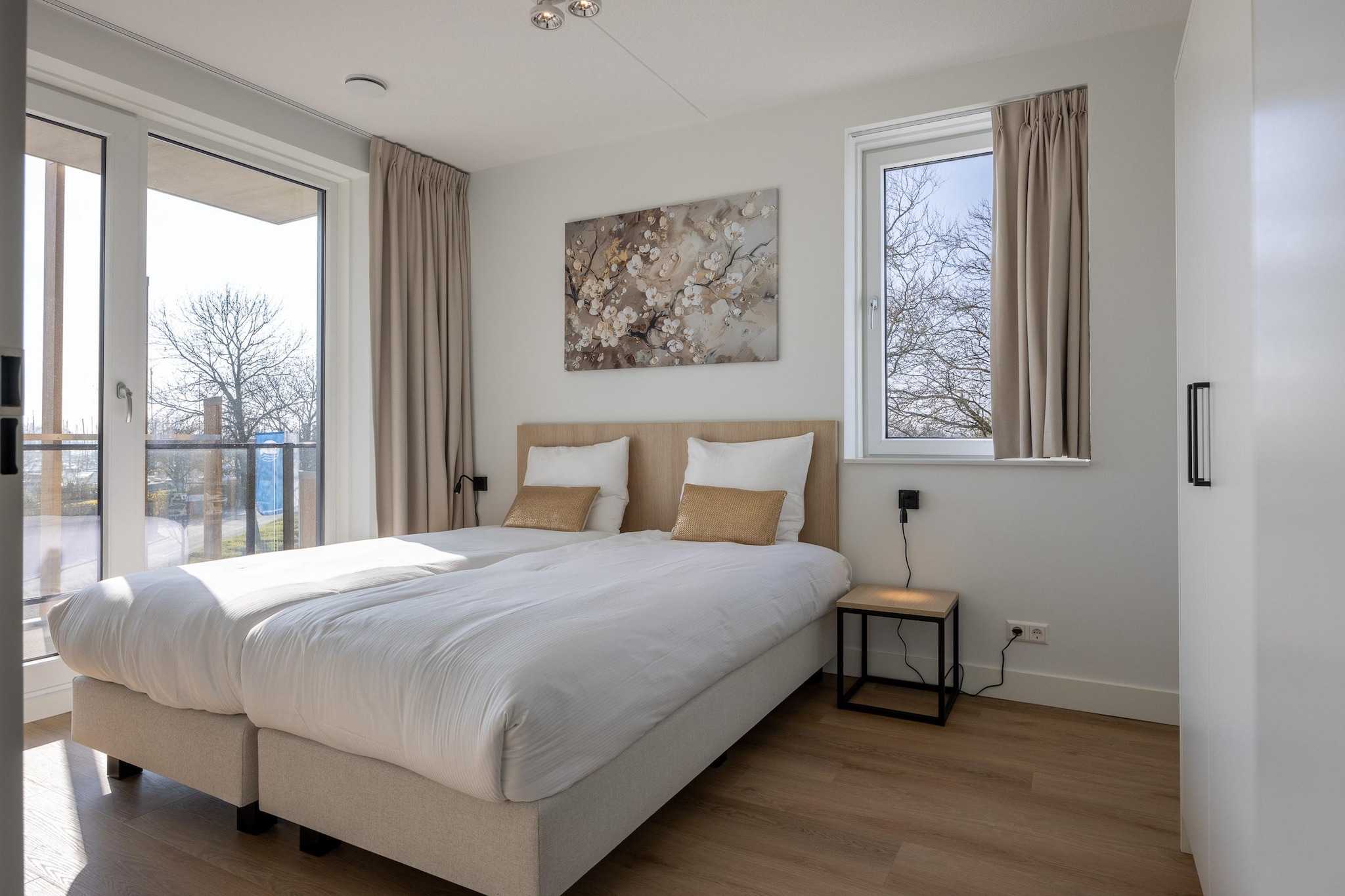 Havenzicht 10B Kortgene-Schlafzimmer