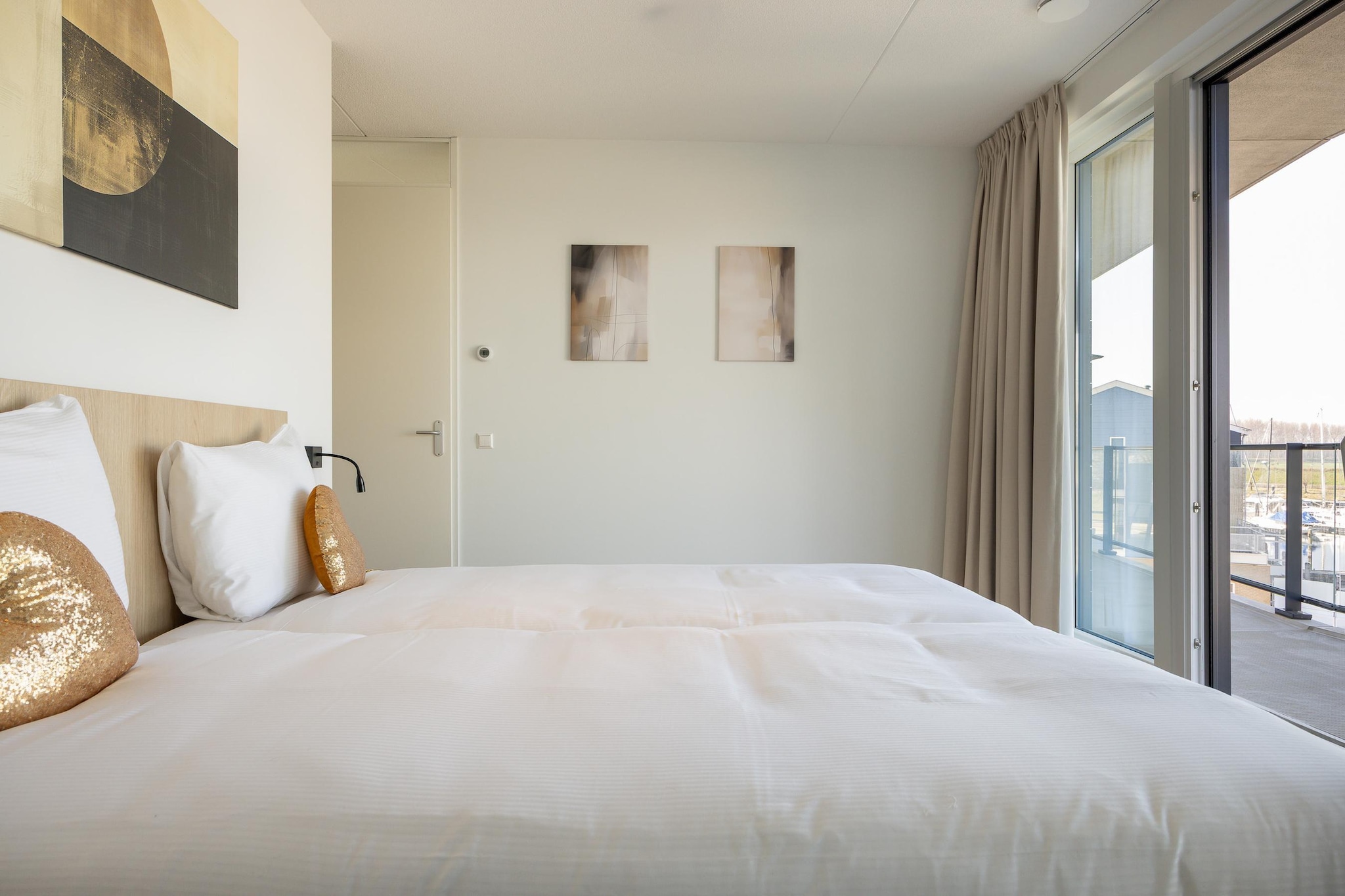 Havenzicht 10B Kortgene-Schlafzimmer