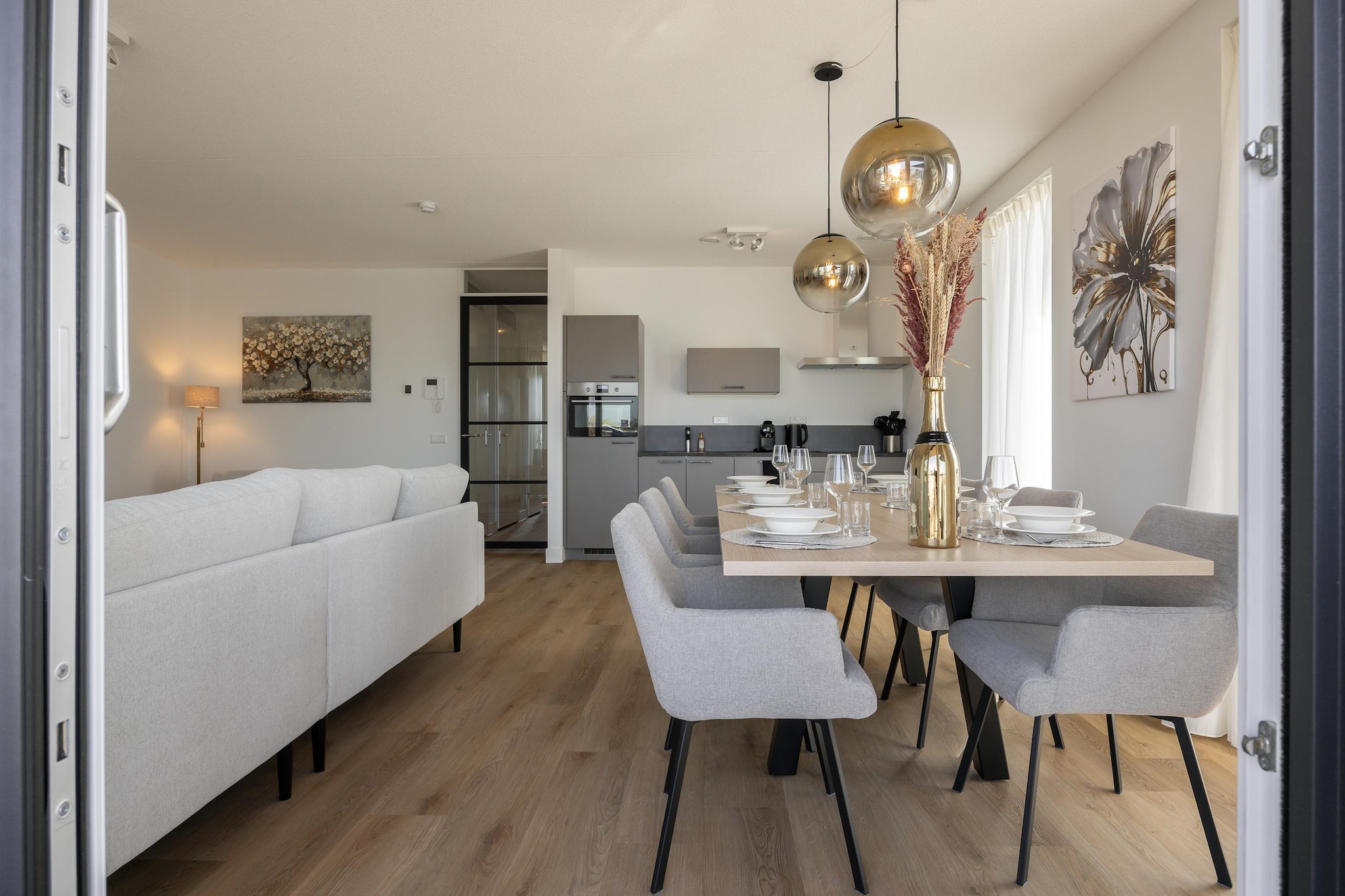 Havenzicht 10B Kortgene-Esszimmer