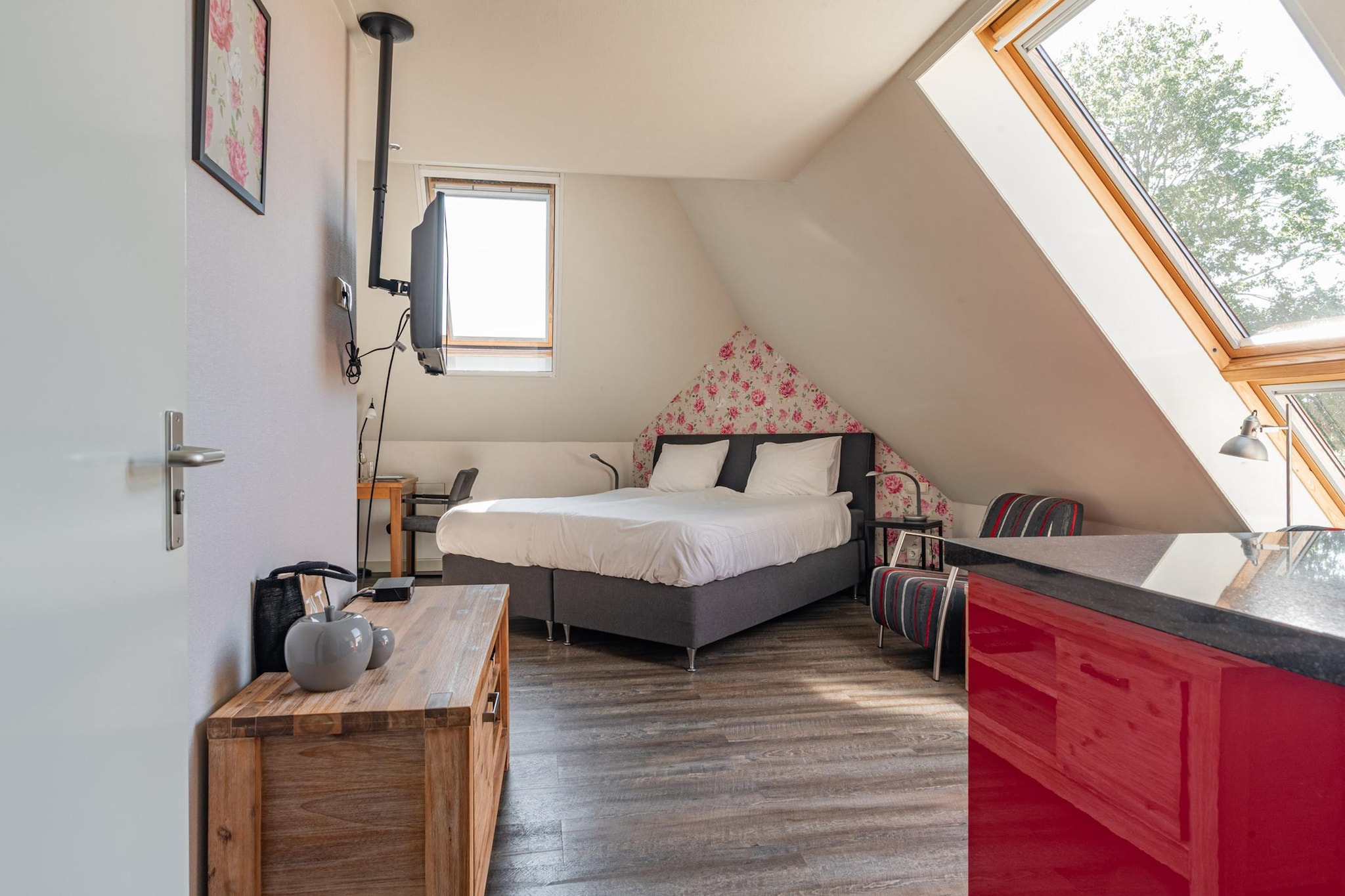 Hoeve hoefwijk Studio Ochtendzon-Slaapkamer