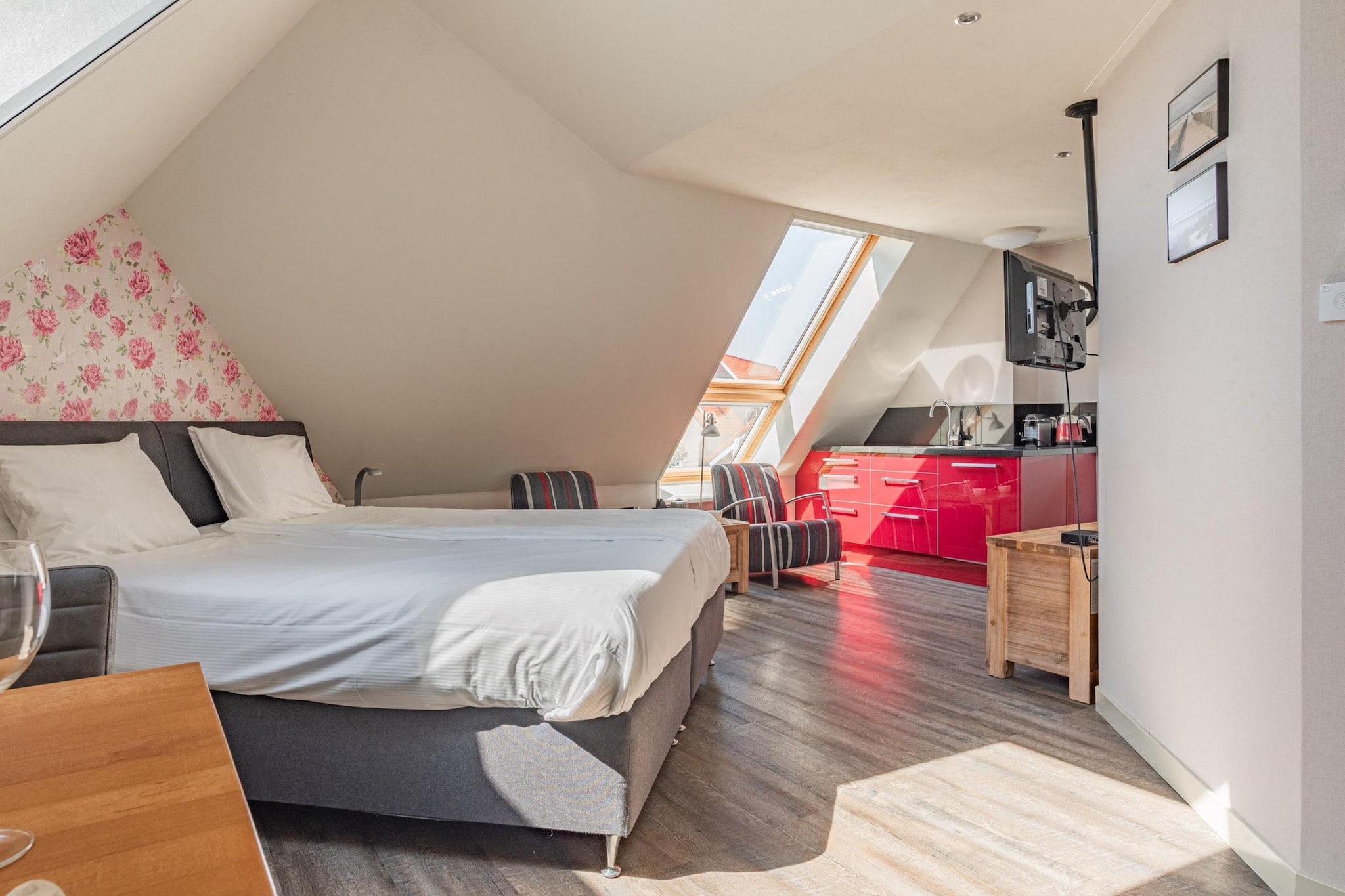 Hoeve hoefwijk Studio Ochtendzon-Slaapkamer