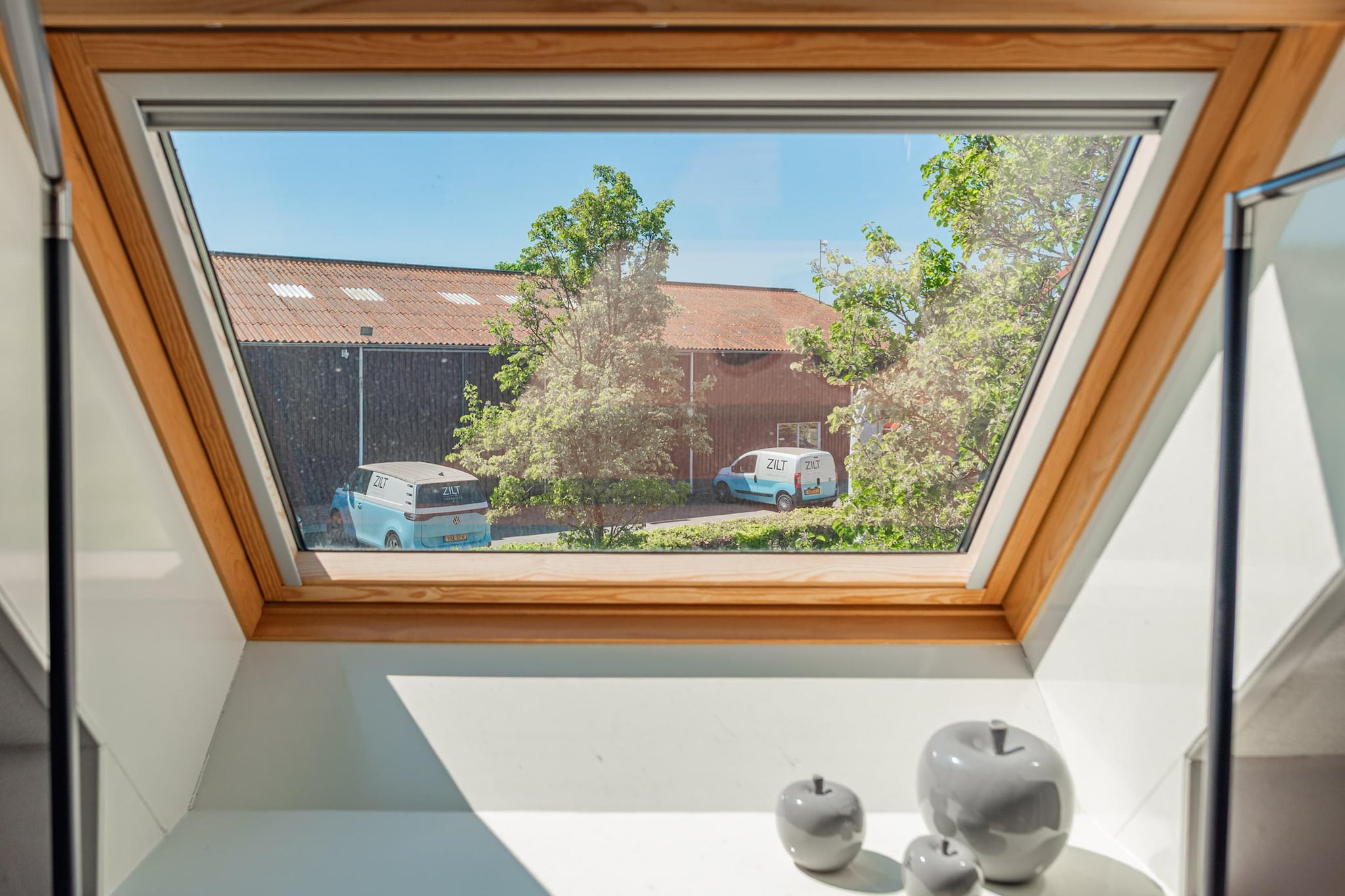 Hoeve Hofwijk Studio Avondrood-Uitzicht zomer
