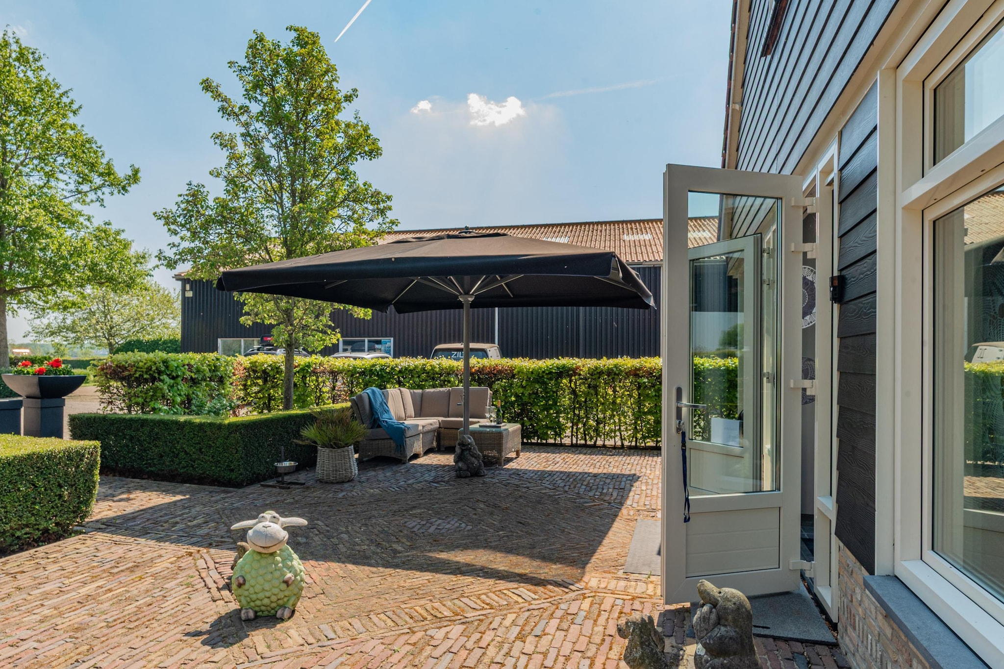 Hoeve Hofwijk Vakantiehuis-Terrasbalkon