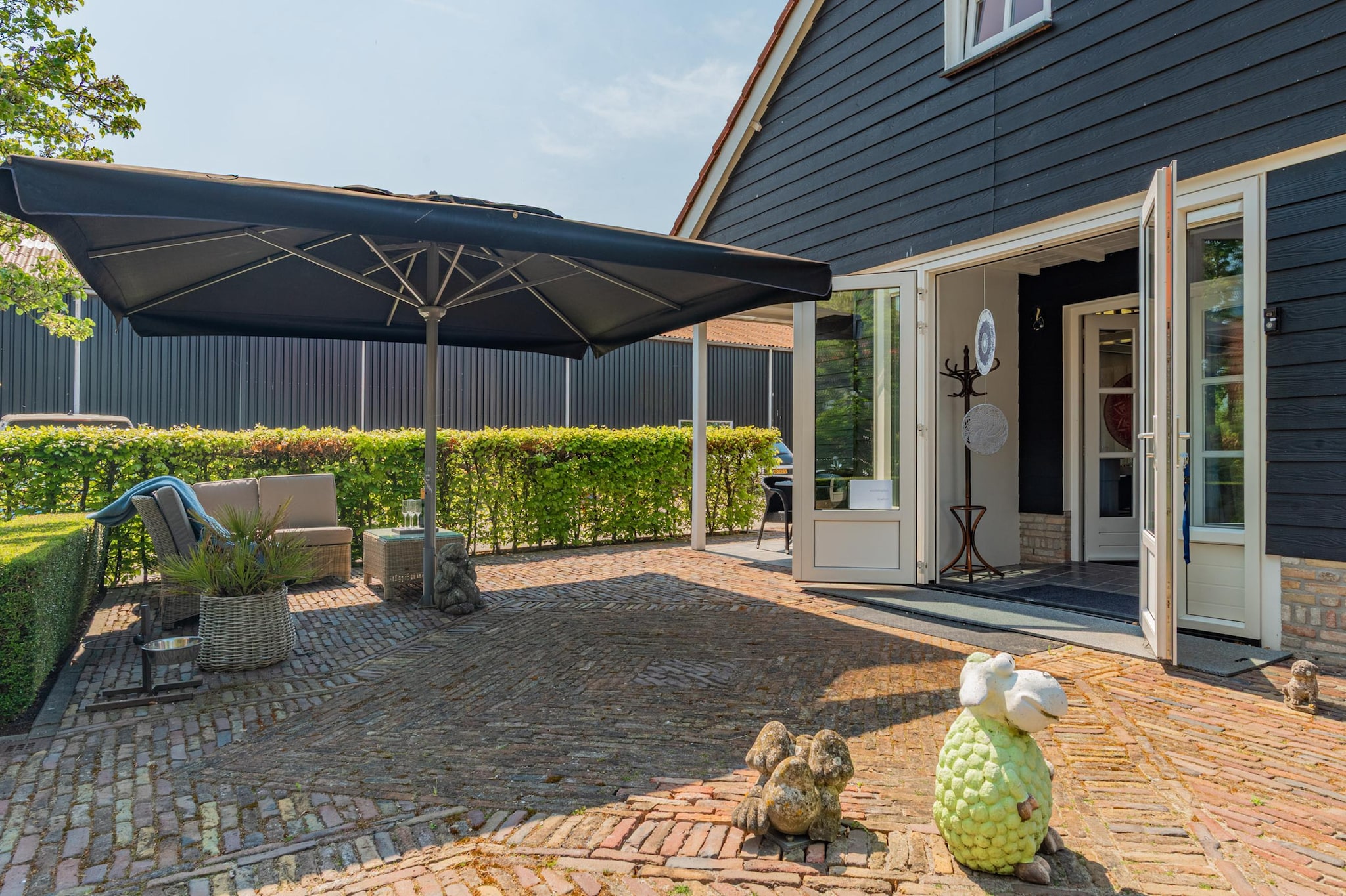 Hoeve Hofwijk Vakantiehuis-Terrasbalkon