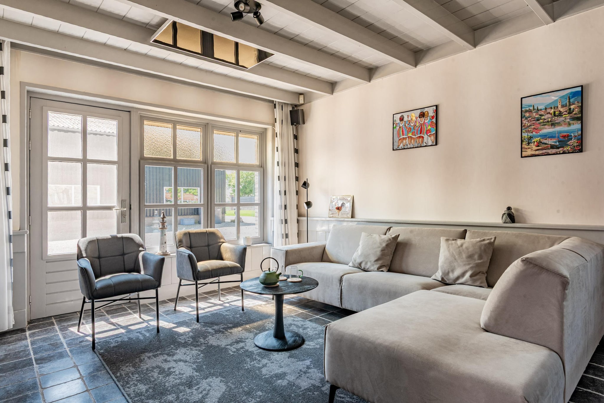 Hoeve Hofwijk Vakantiehuis-Woonkamer