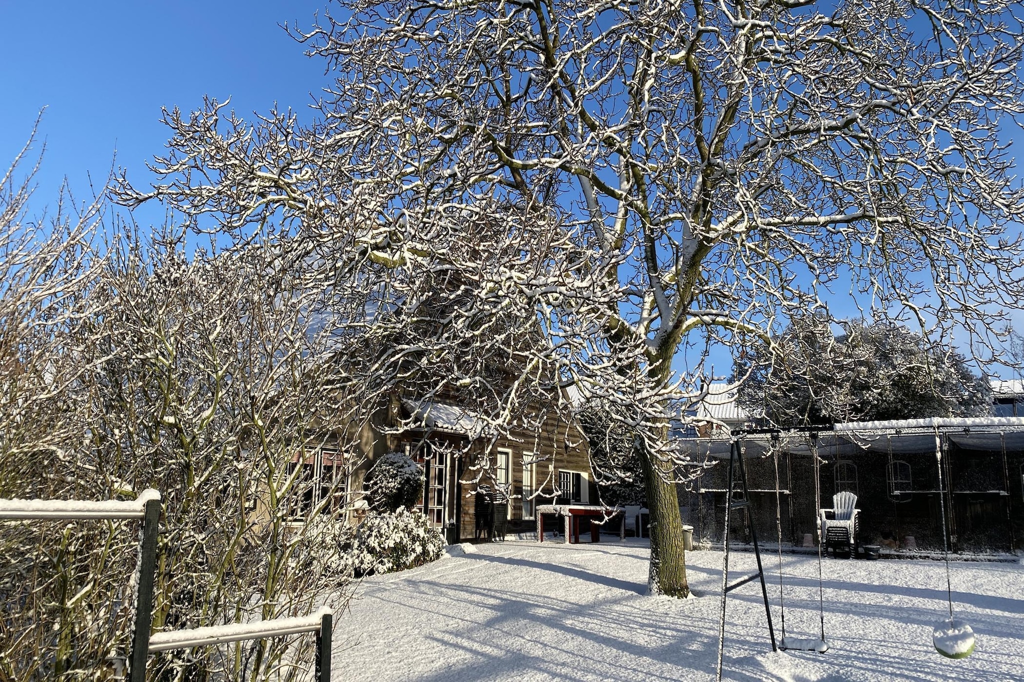 De Herberg-Garden in winter