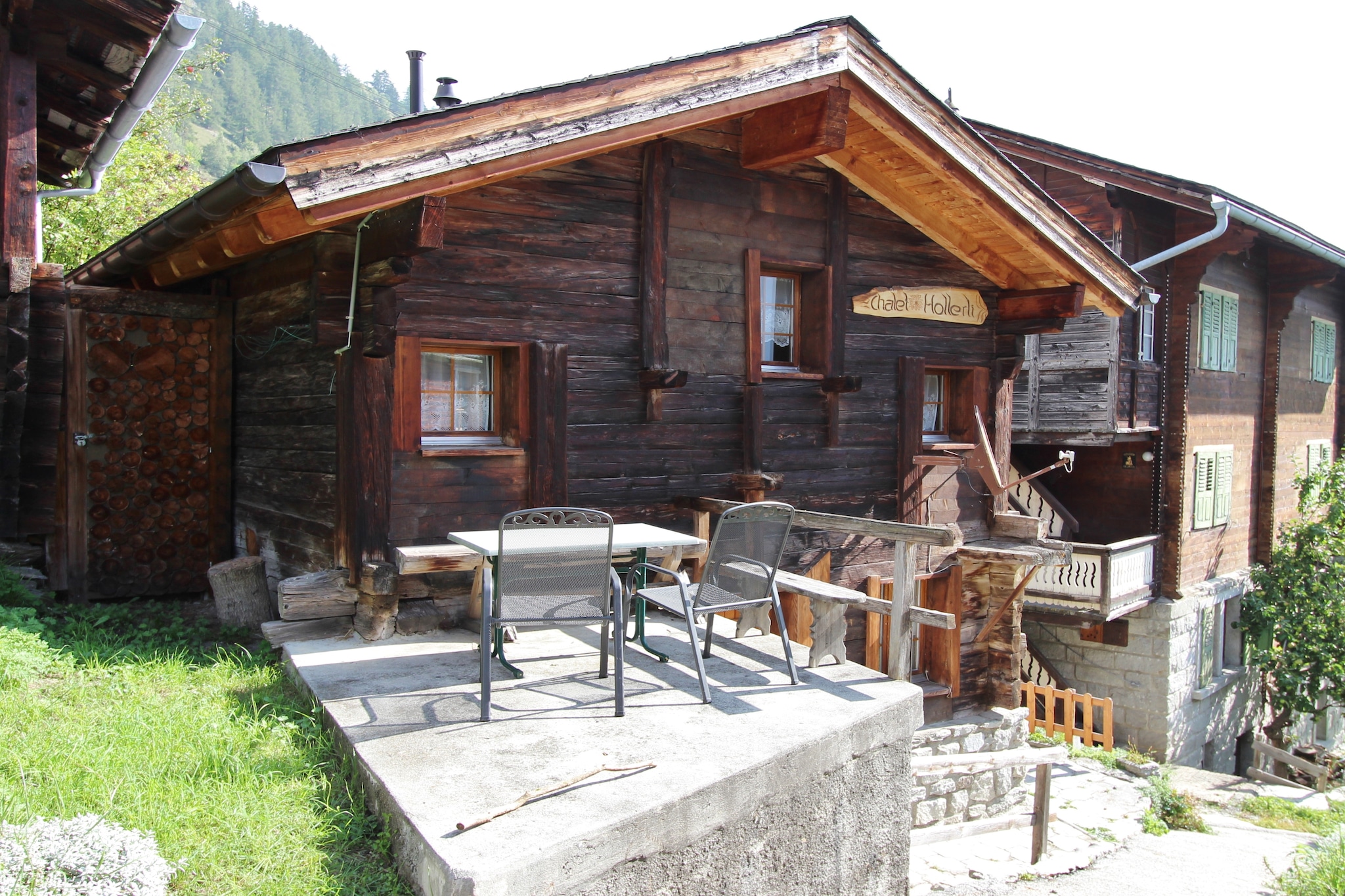 wooden chalet in Betten near the Aletsch Arena